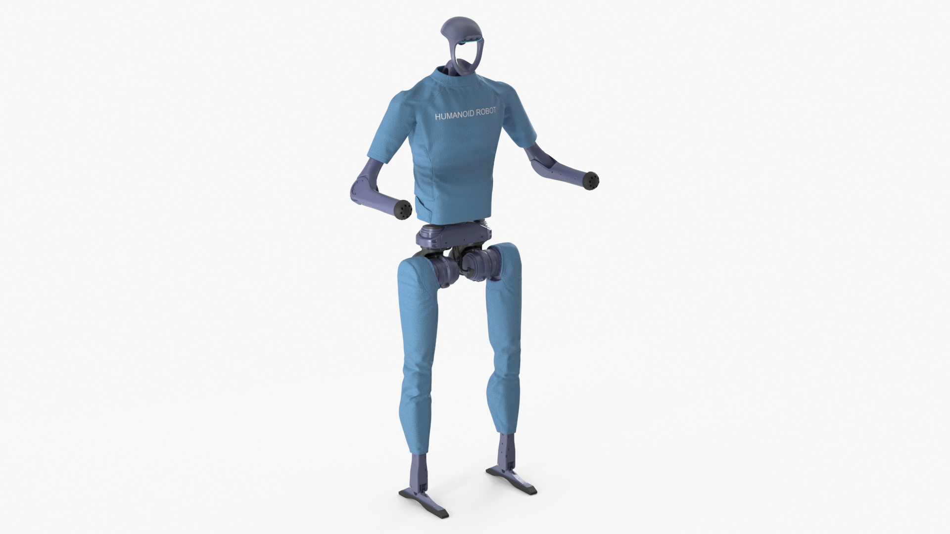 3D model Autonomous Humanoid Robot