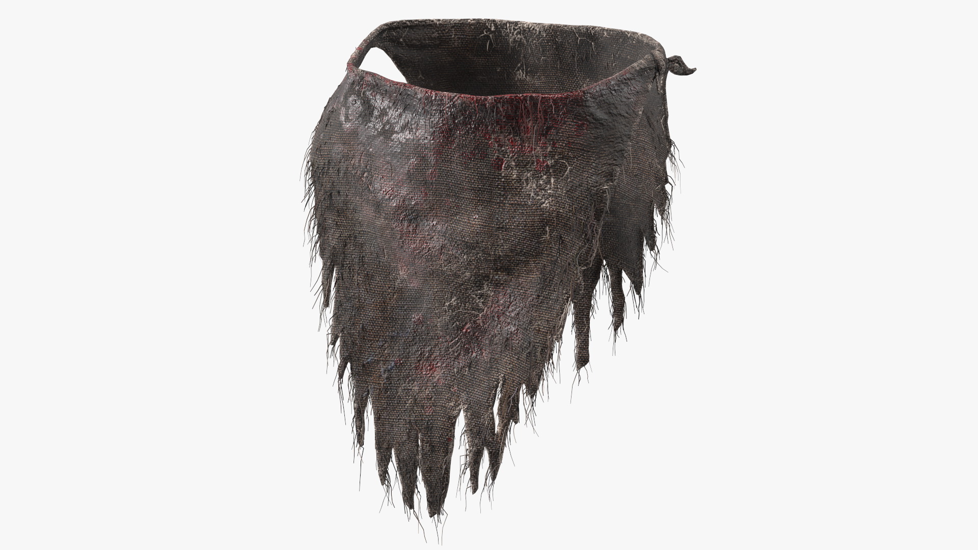 Bloody Rag Loincloth Fur 3D model