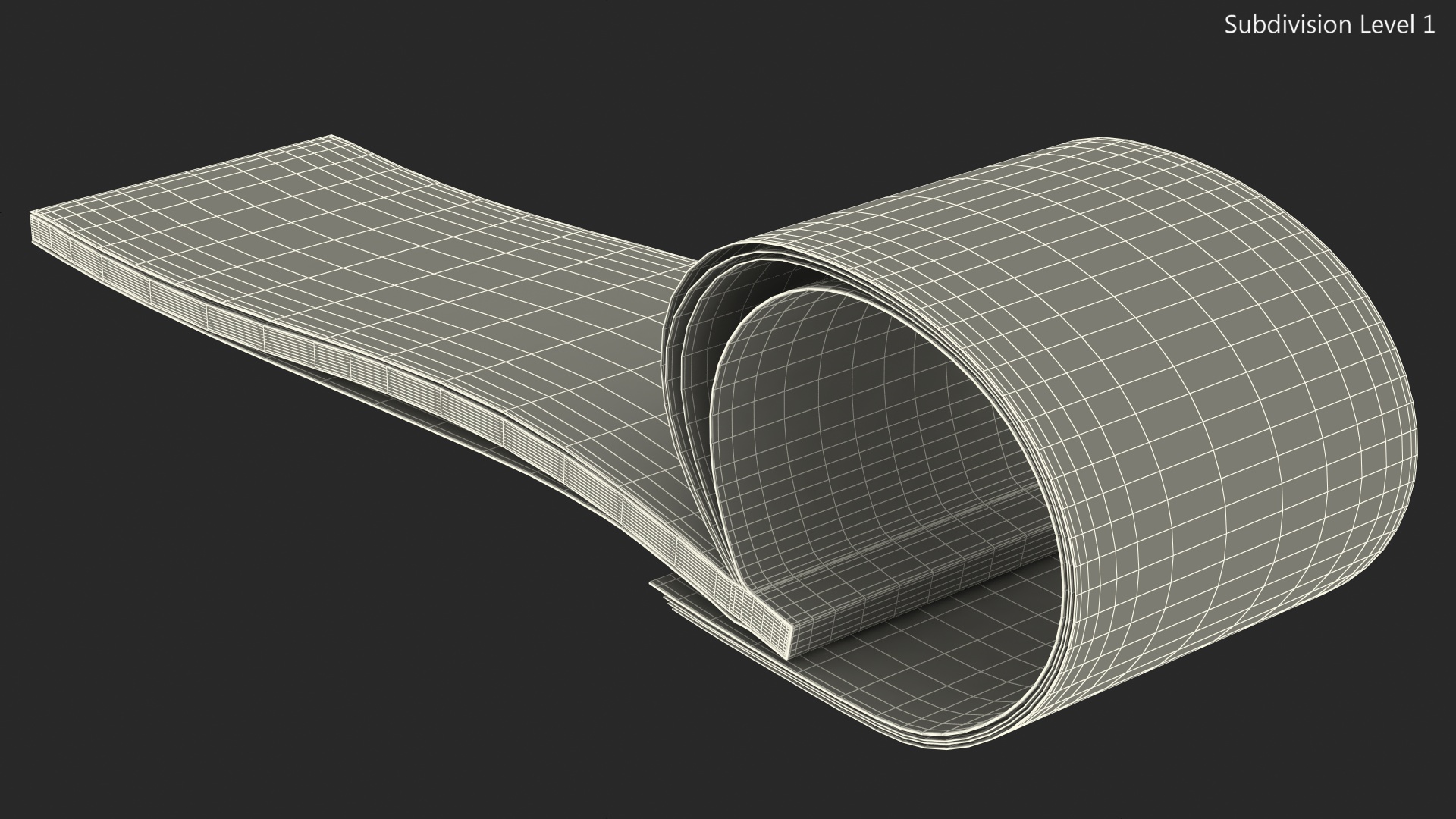 3D Cheque Book Open