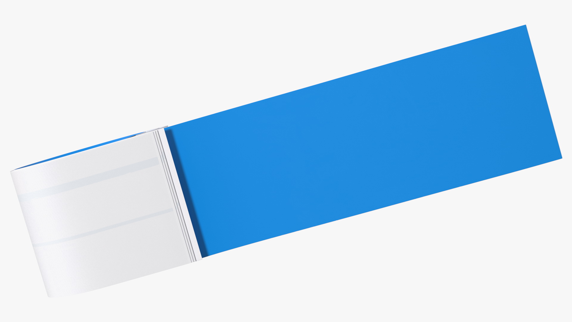 3D Cheque Book Open