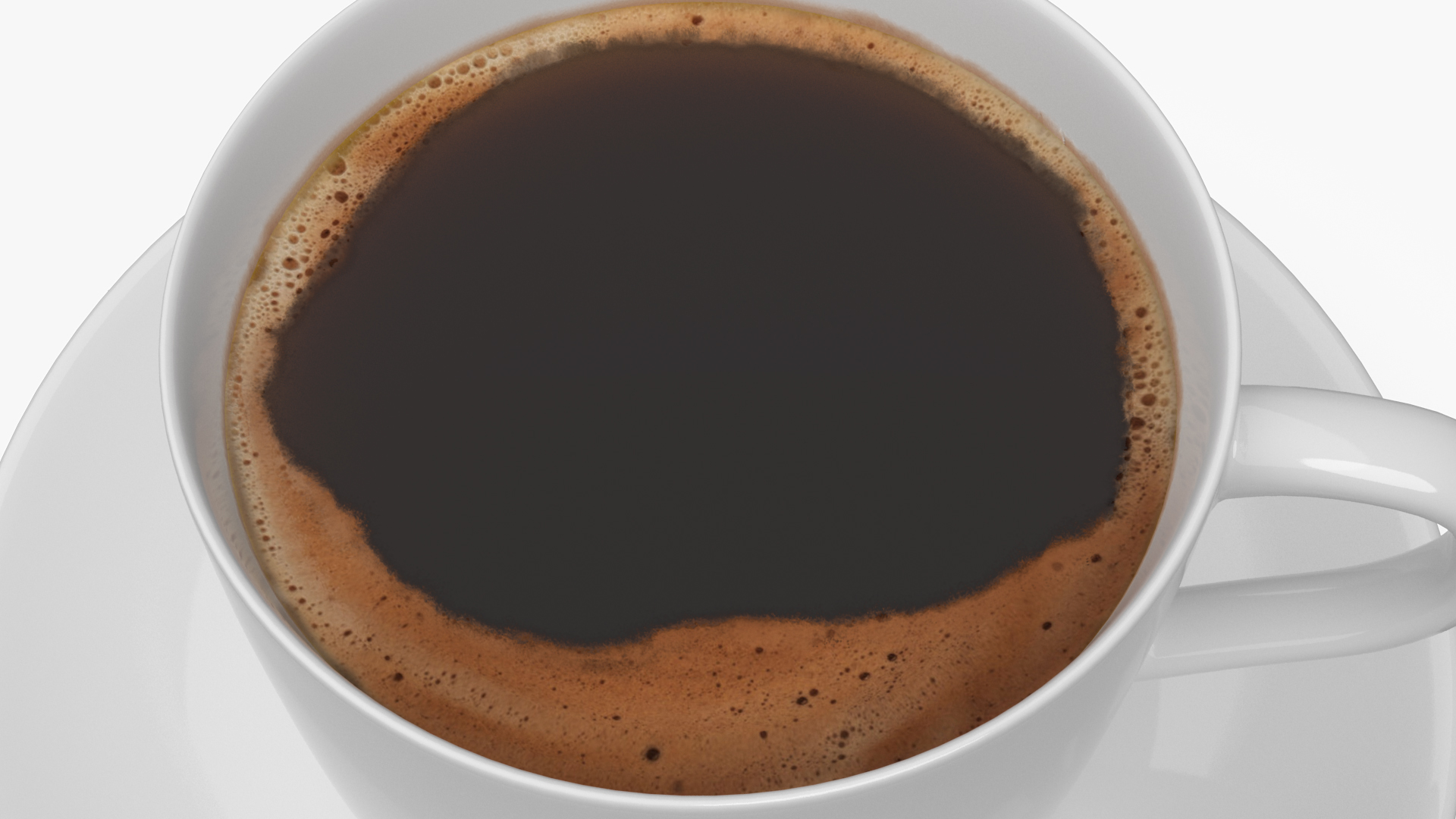 3D model Coffee Cup on Saucer