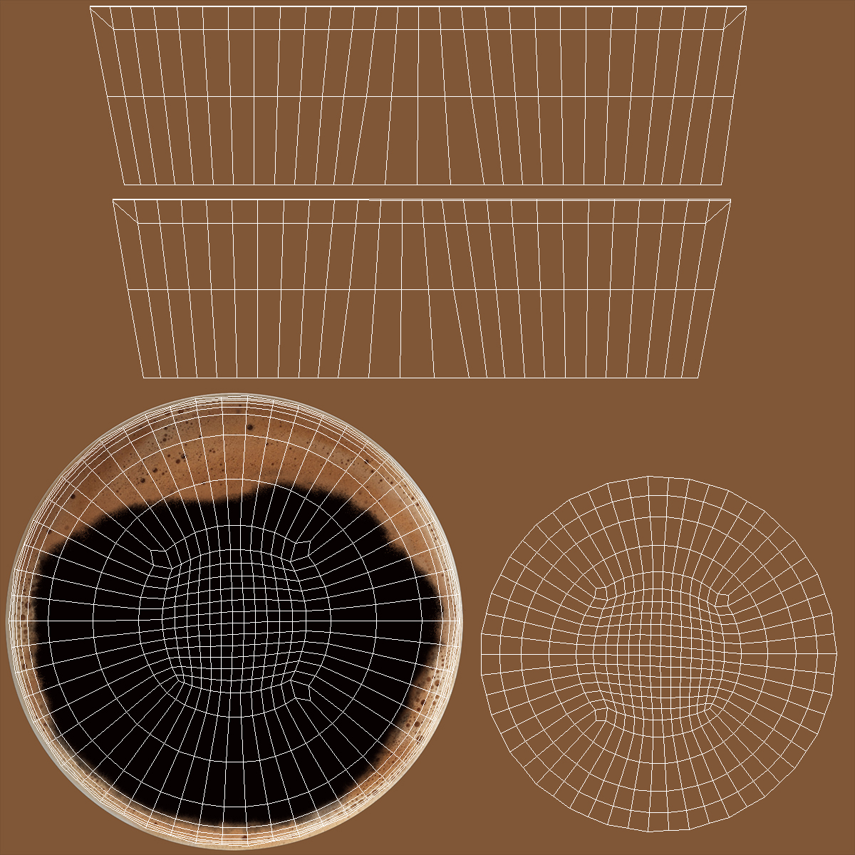 3D model Coffee Cup on Saucer