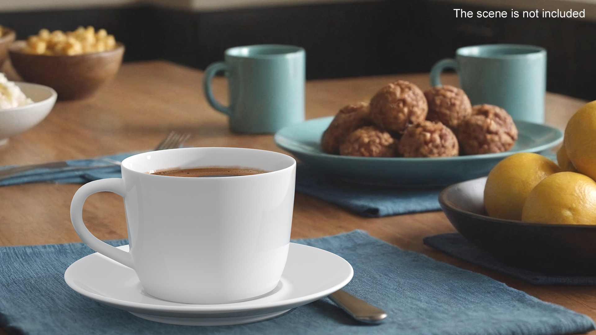 3D model Coffee Cup on Saucer