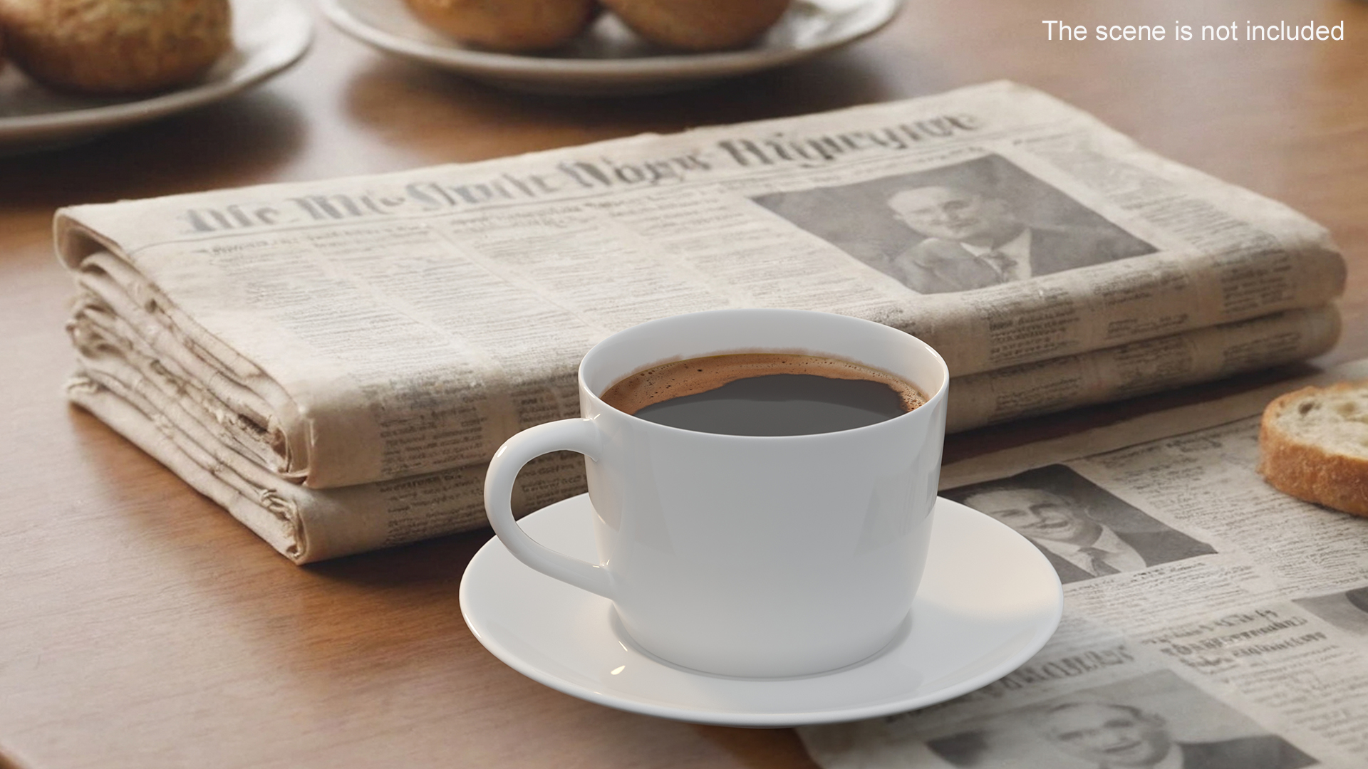 3D model Coffee Cup on Saucer