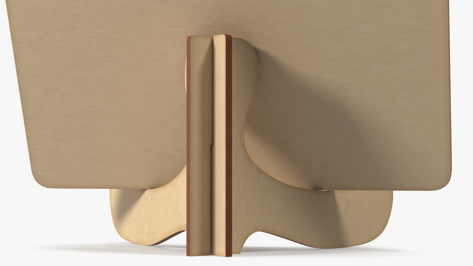 3D Small Plywood Chalkboard on Stand model