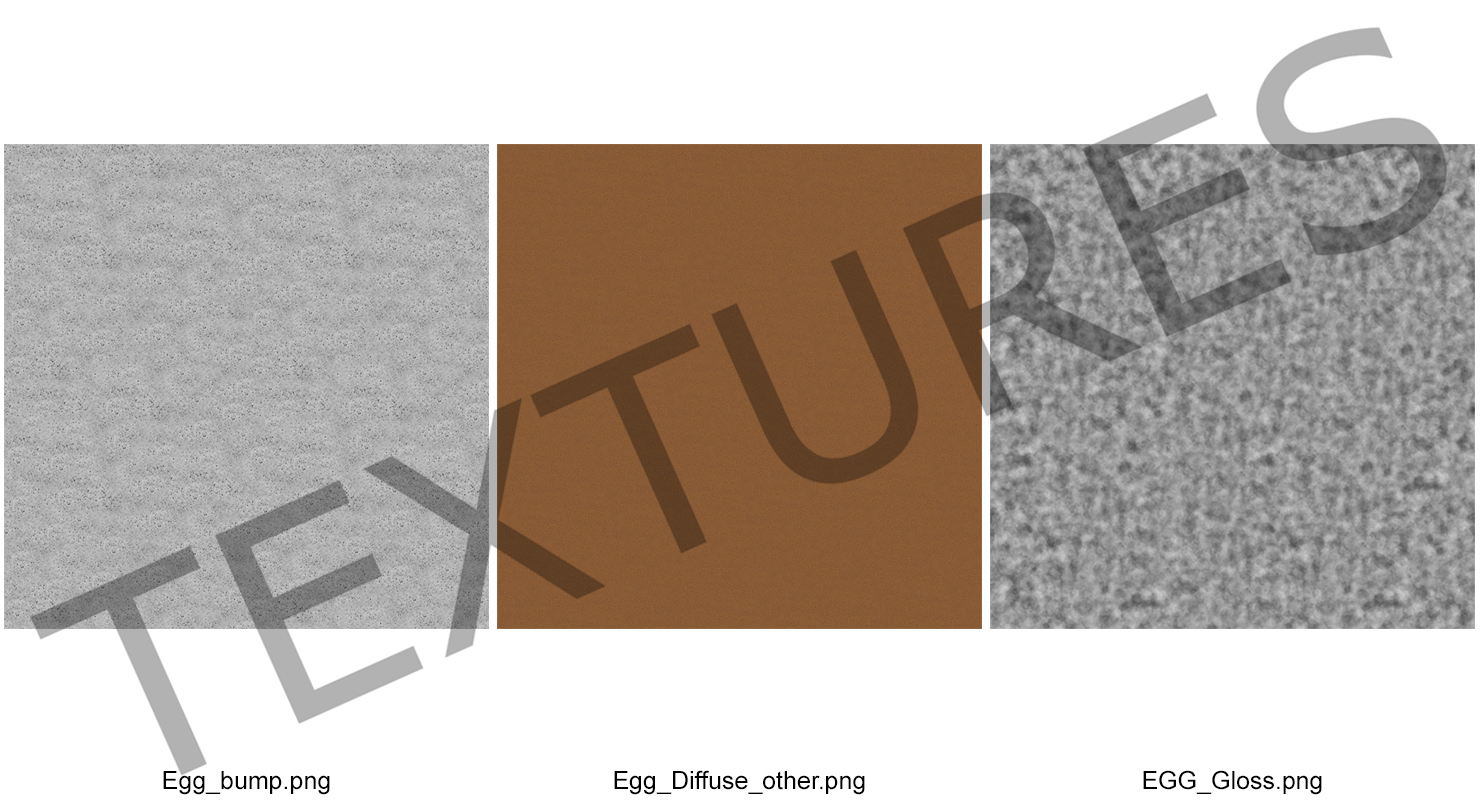3D model Animal Egg