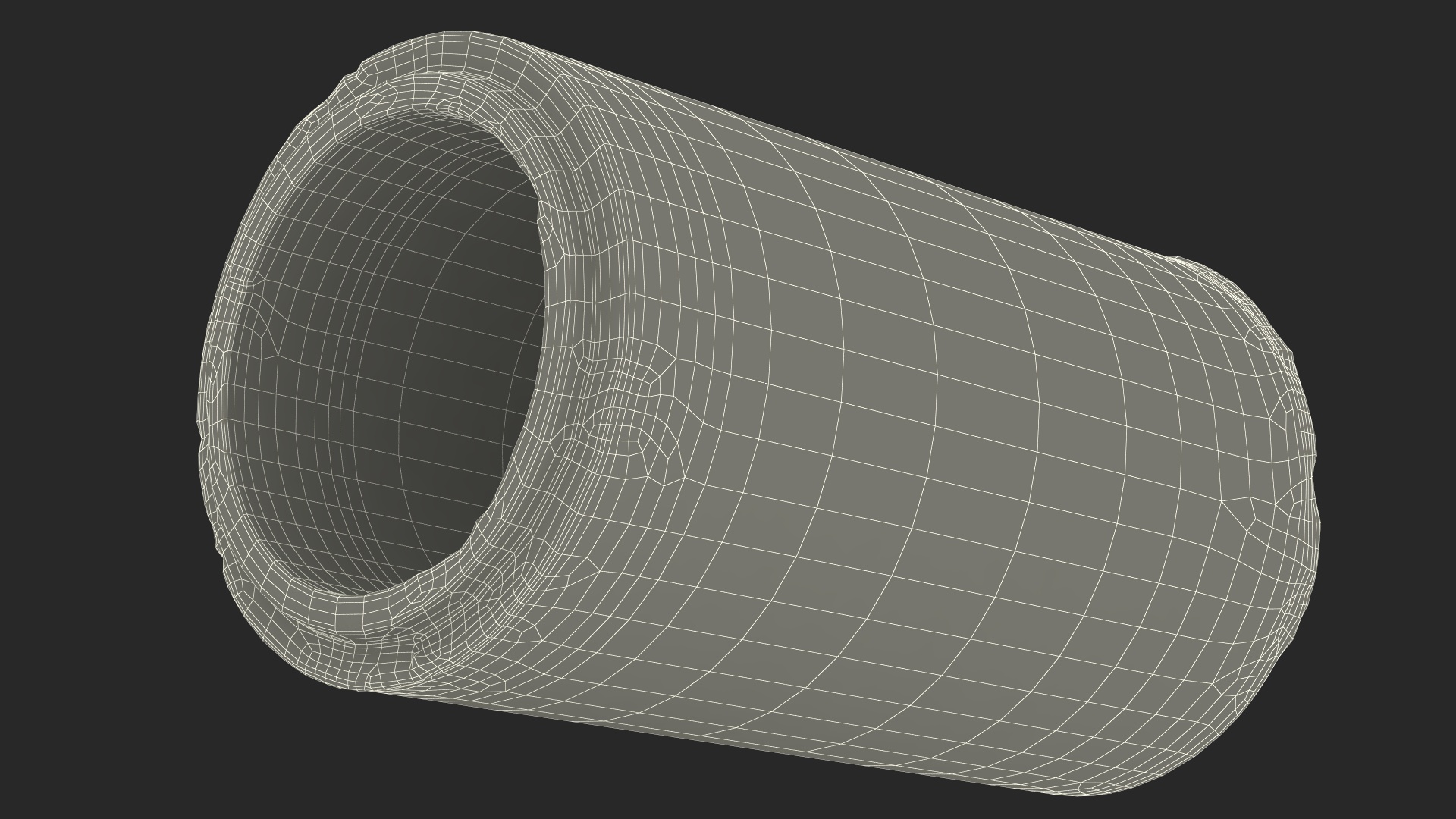 Concrete Drainage Pipe 3D