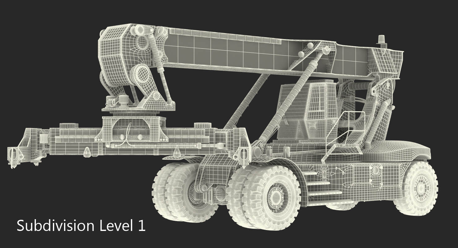 3D Reach Stacker Generic