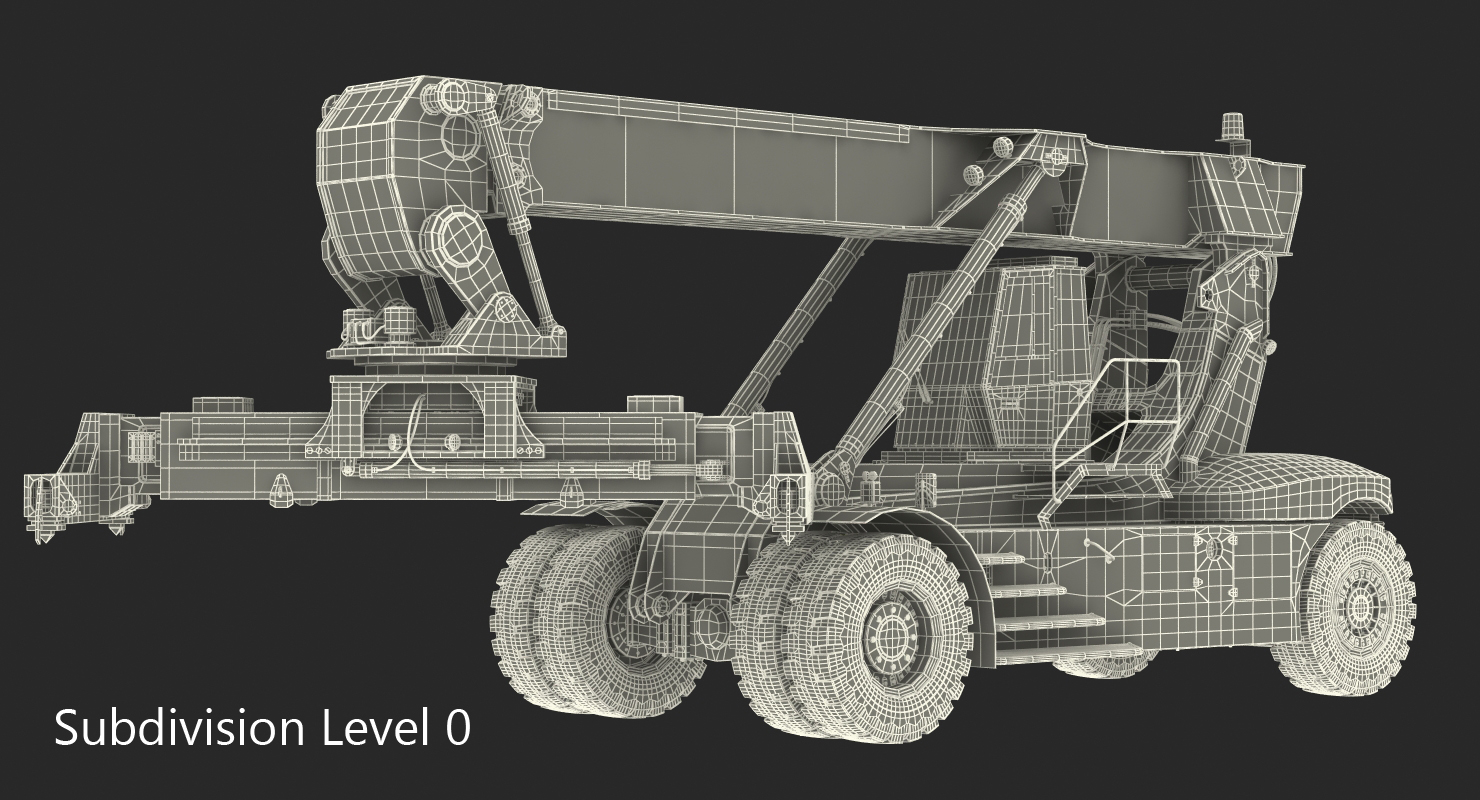 3D Reach Stacker Generic