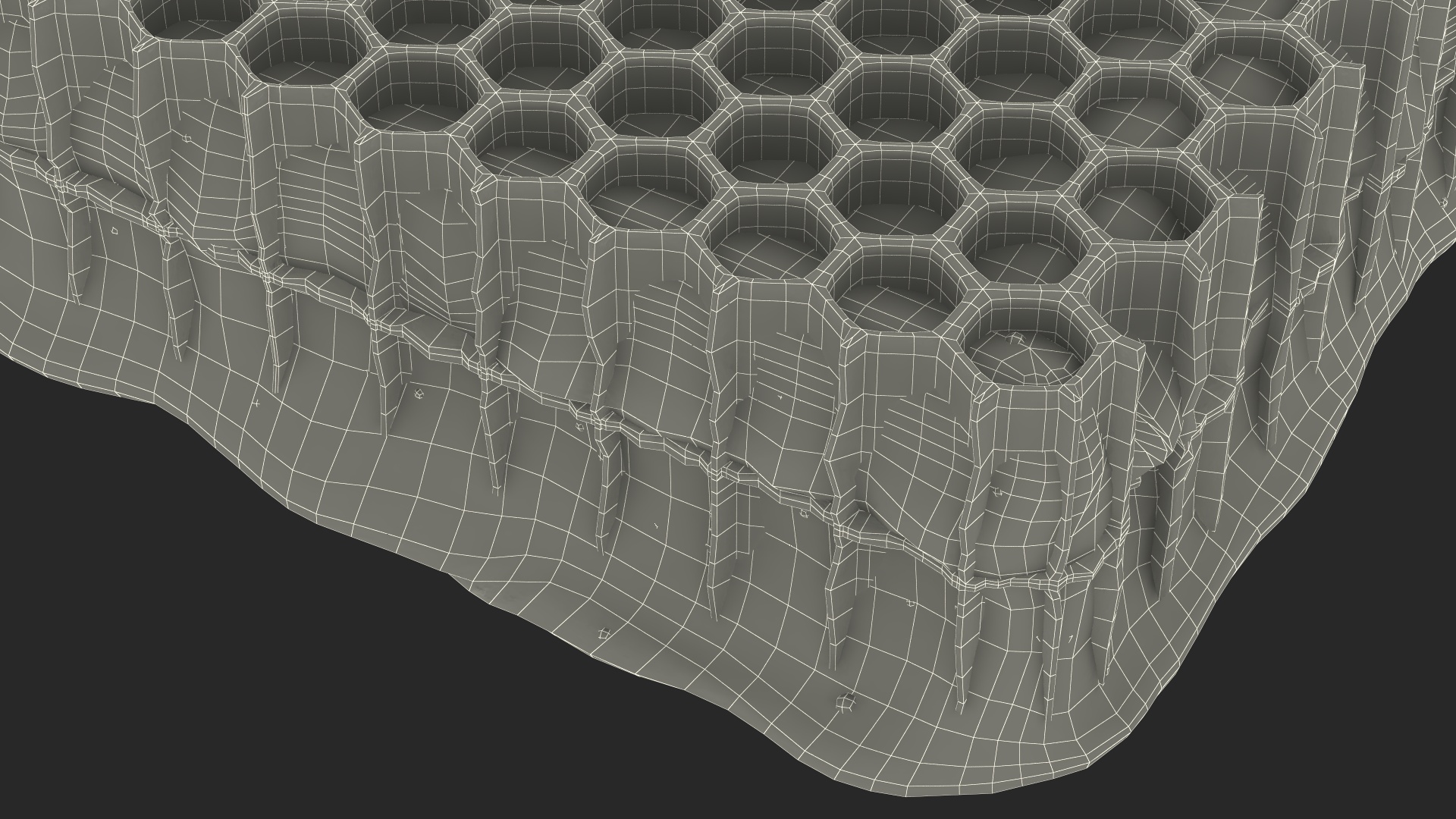 Honeycombs Set 3D model