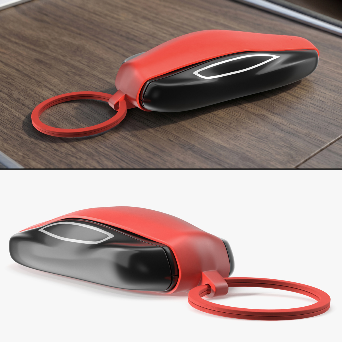 Tesla Key with Silicone Cover