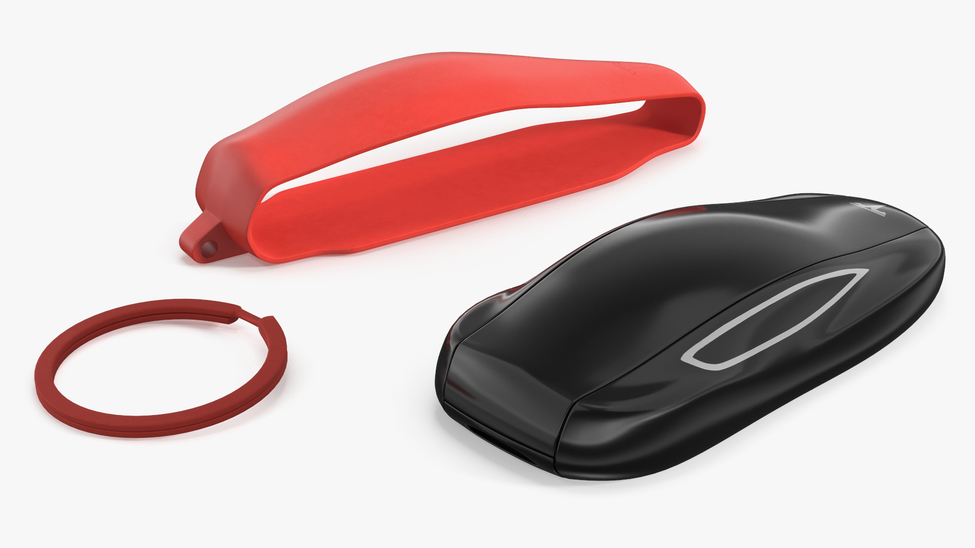 Tesla Key with Silicone Cover, view 7