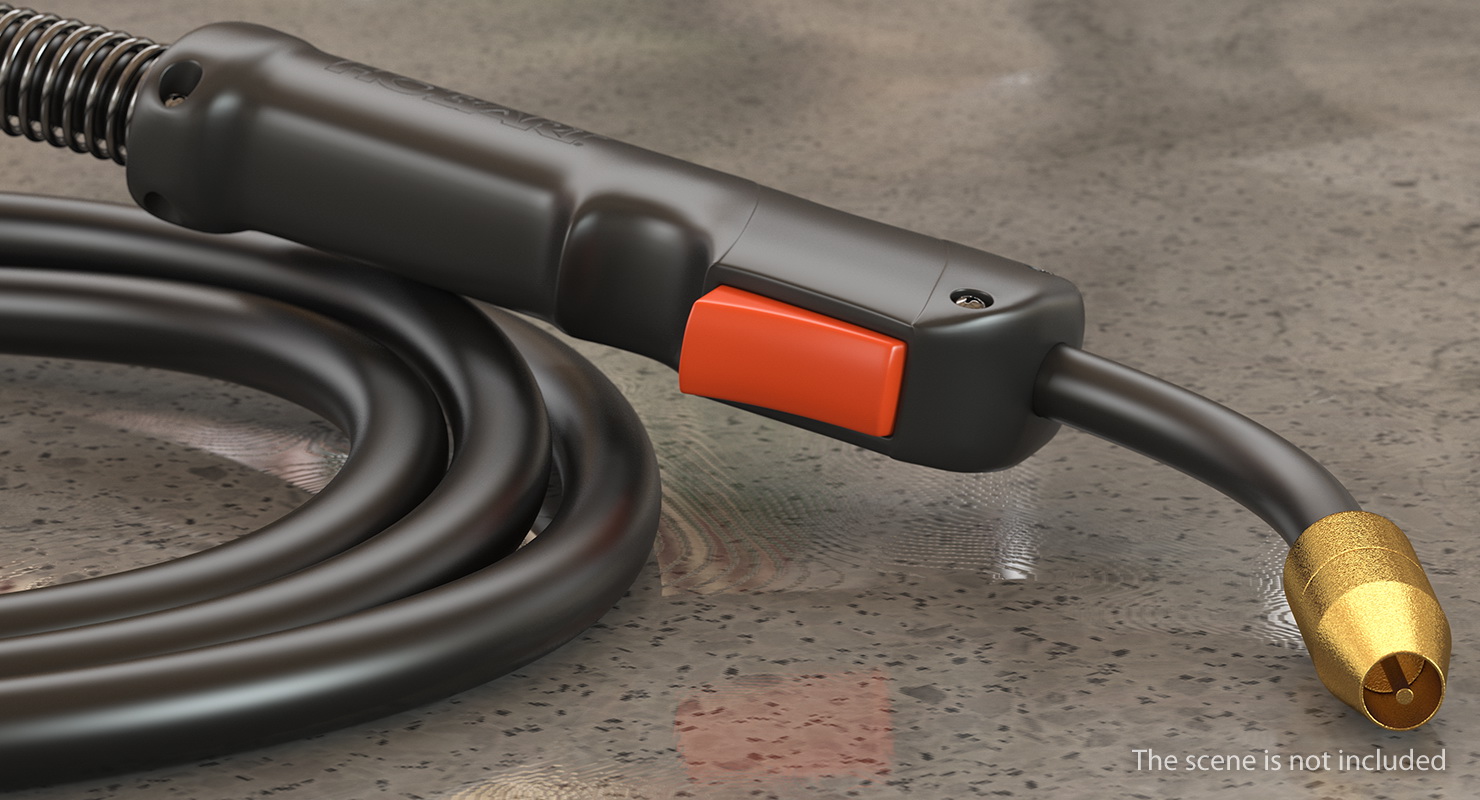 MIG Welding Torch 3D