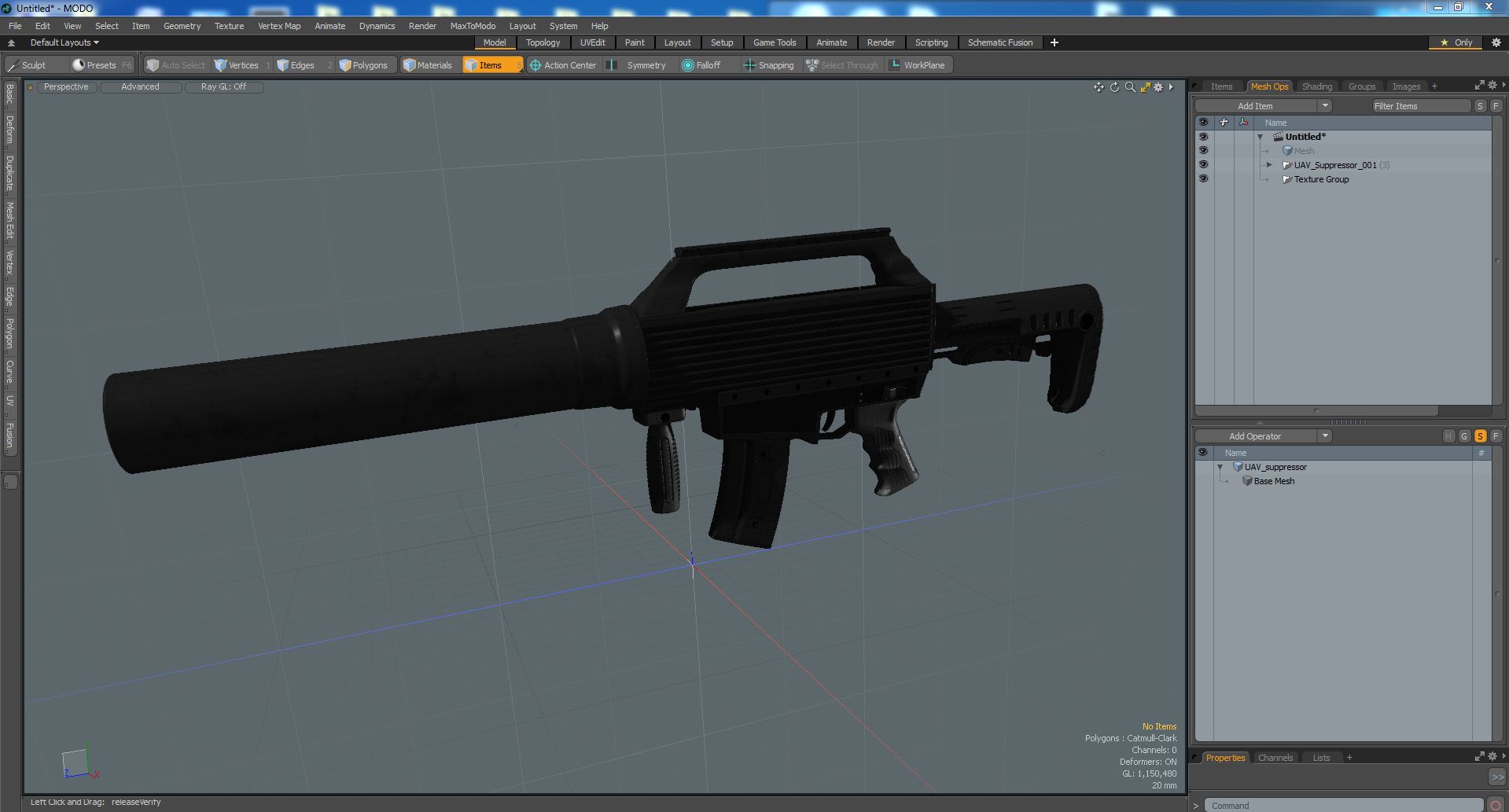 UAV Suppressor 3D model