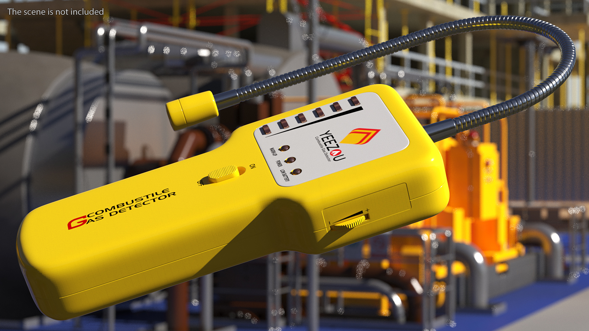 3D Techamor Y201 Portable Methane Propane Gas Leak Detector