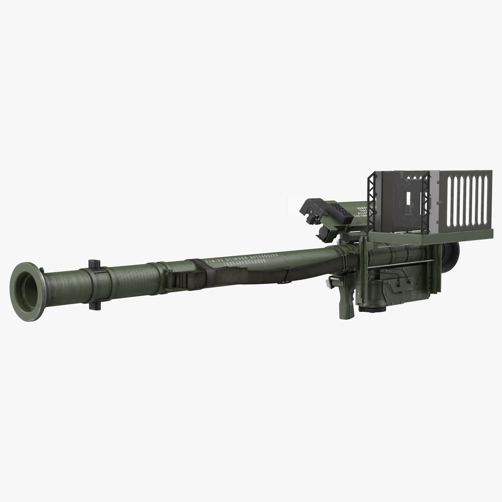 FIM-92 Stinger 3D Model, view 4