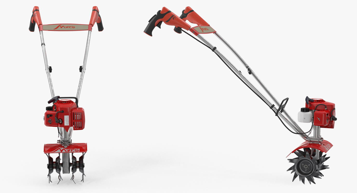 Compact Tiller Cultivator Mantis 3D