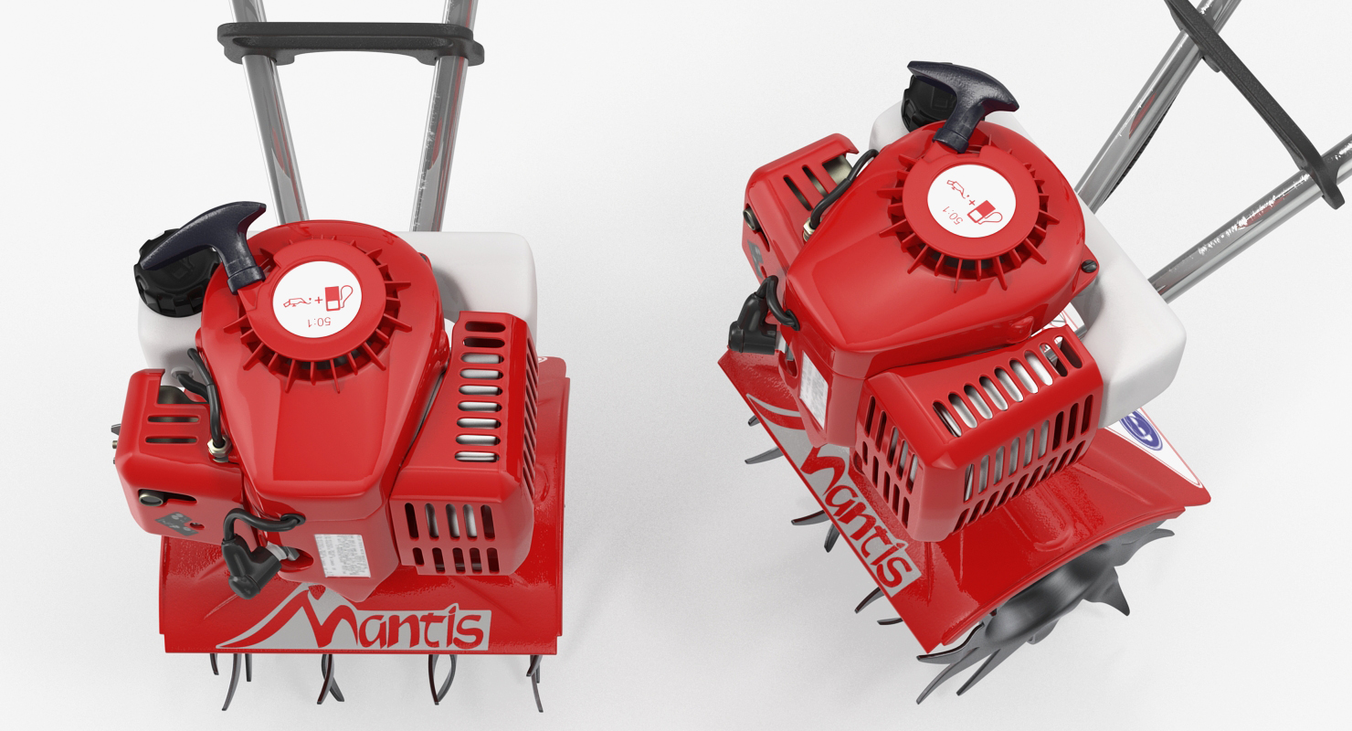Compact Tiller Cultivator Mantis 3D