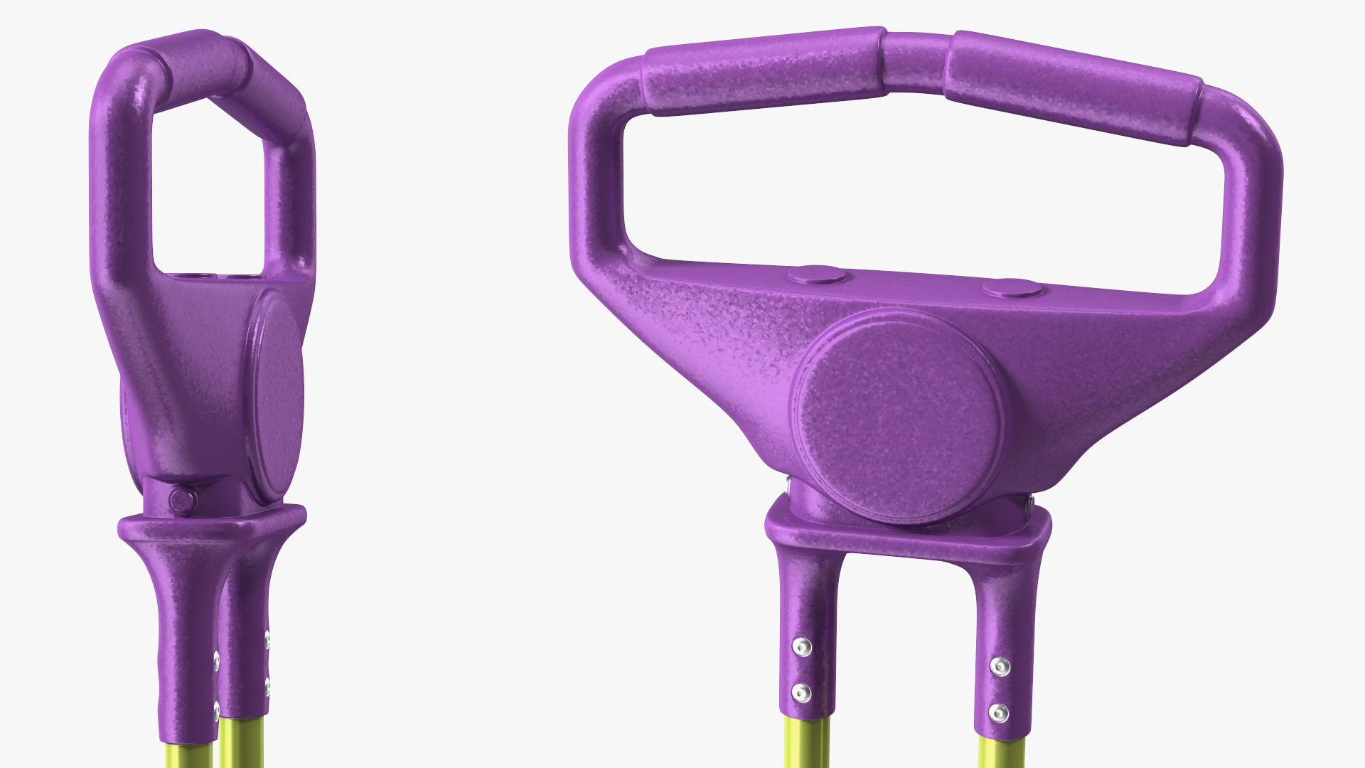 3D model Pogo Stick with Visible Spring