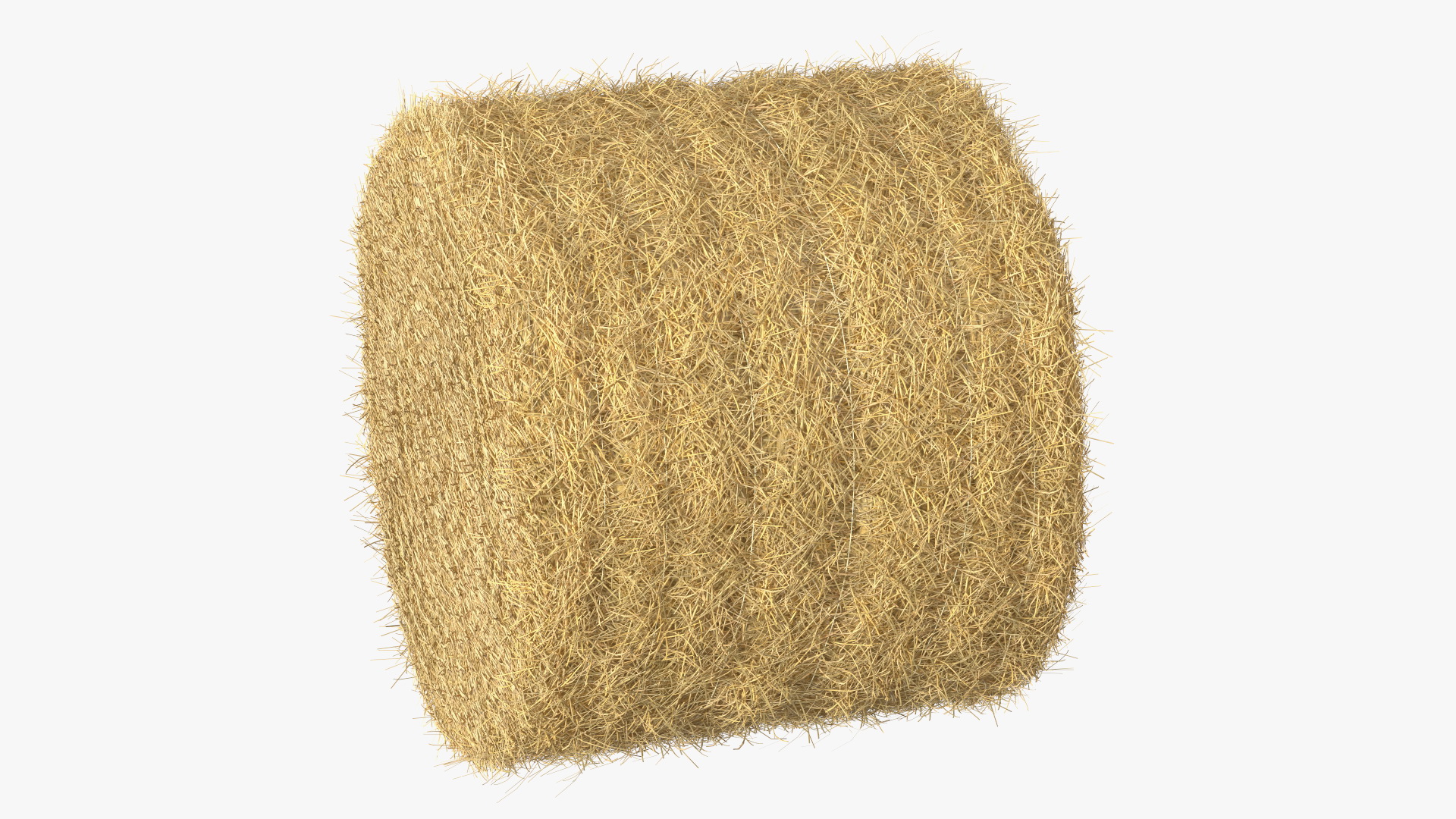 3D Bale Hay Roll model