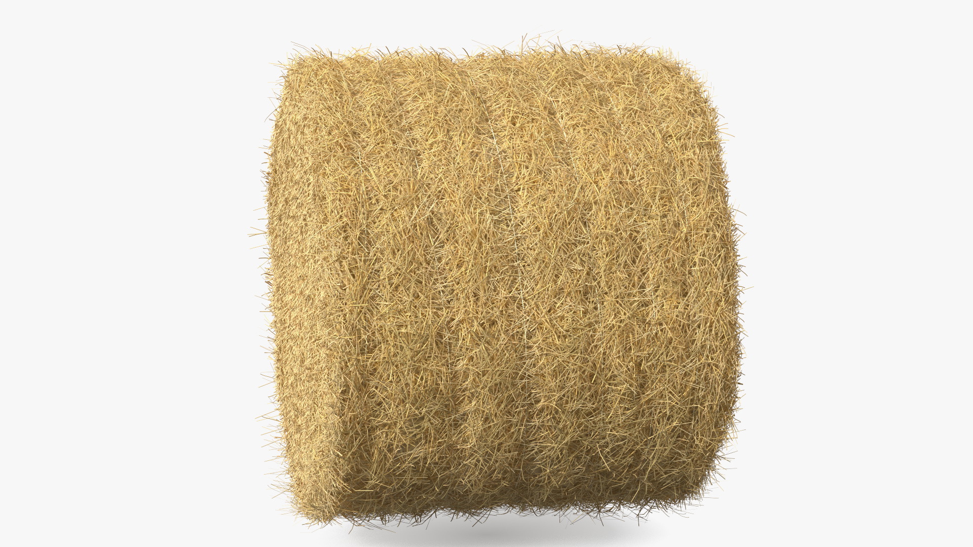 3D Bale Hay Roll model