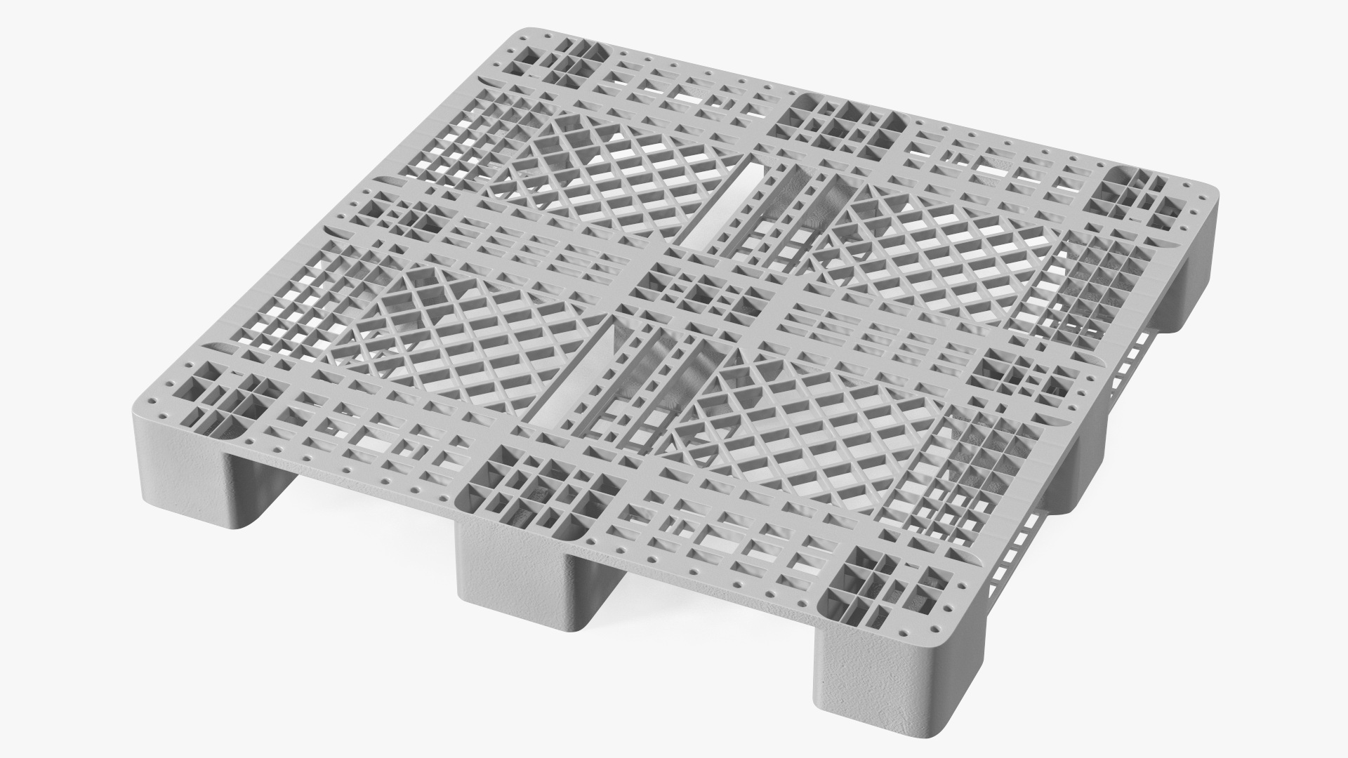 3D Industry Plastic Pallet model