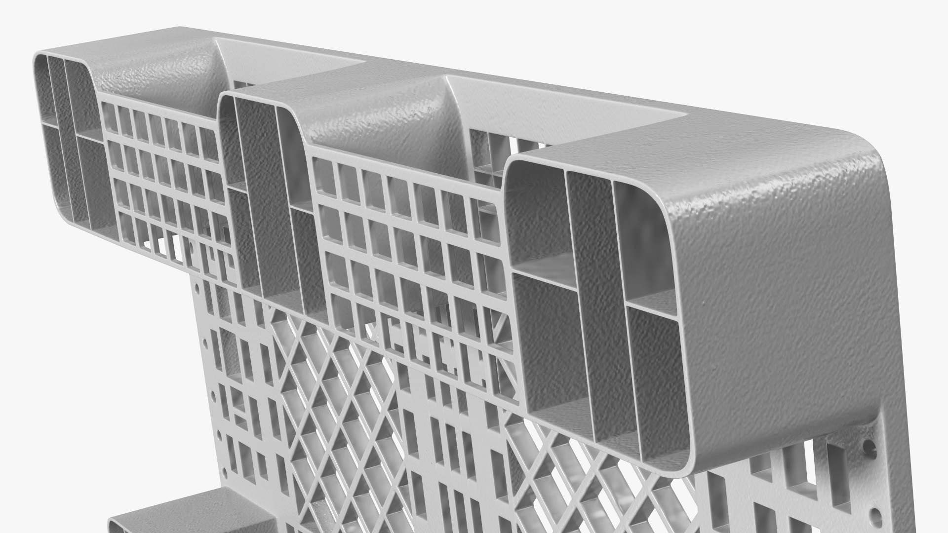 3D Industry Plastic Pallet model