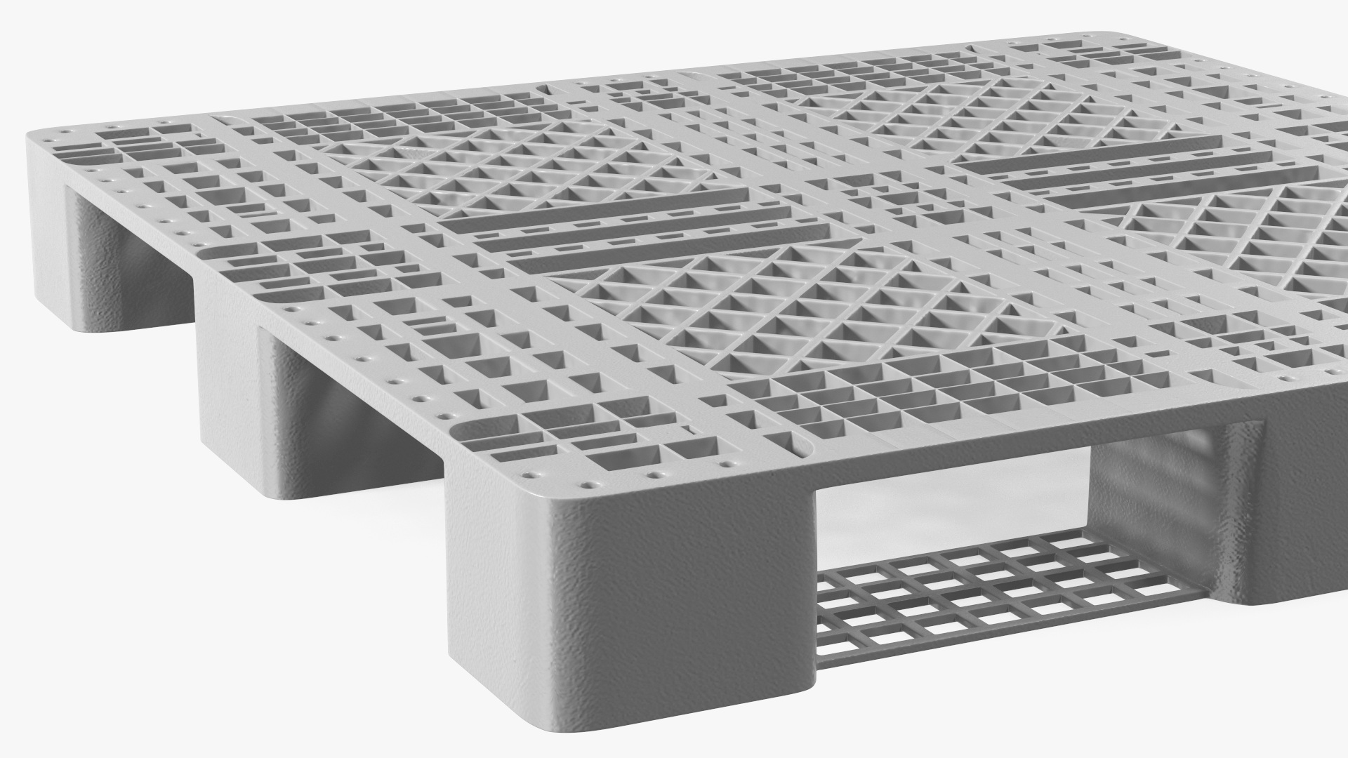 3D Industry Plastic Pallet model