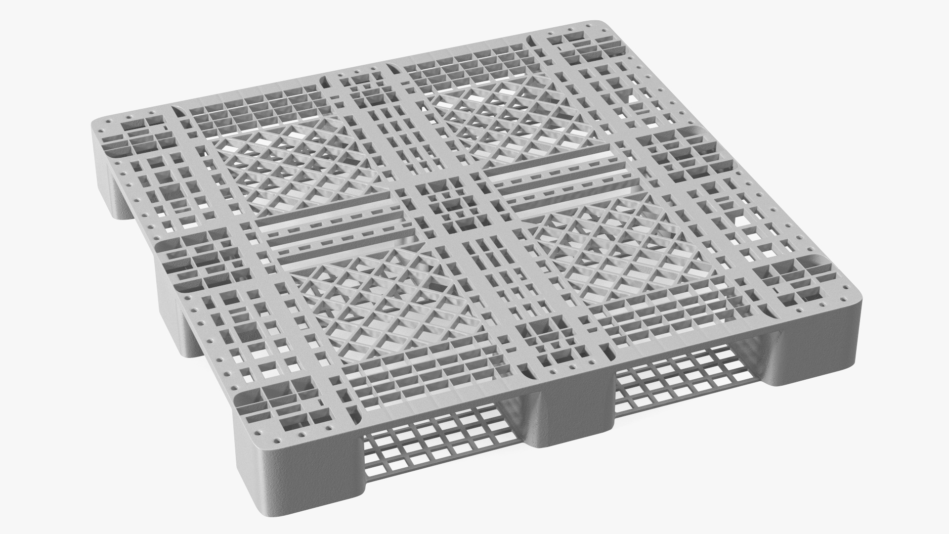3D Industry Plastic Pallet model