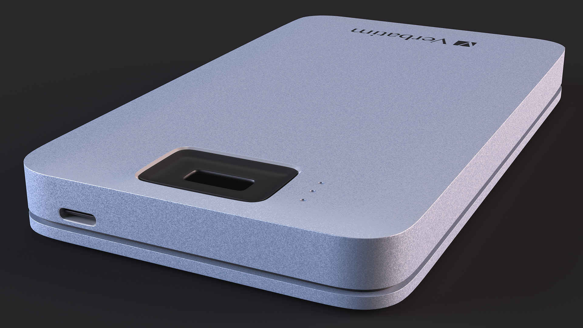 3D Verbatim Executive Fingerprint Secure HDD