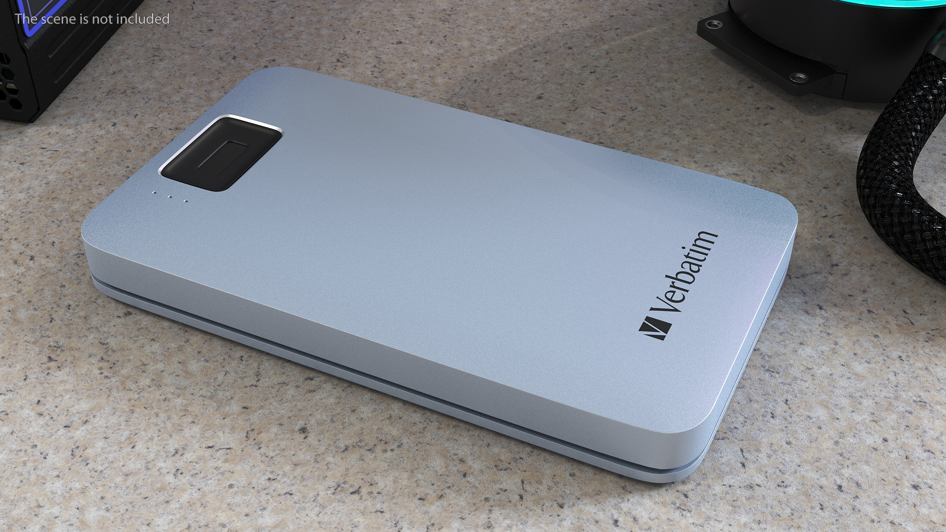 3D Verbatim Executive Fingerprint Secure HDD