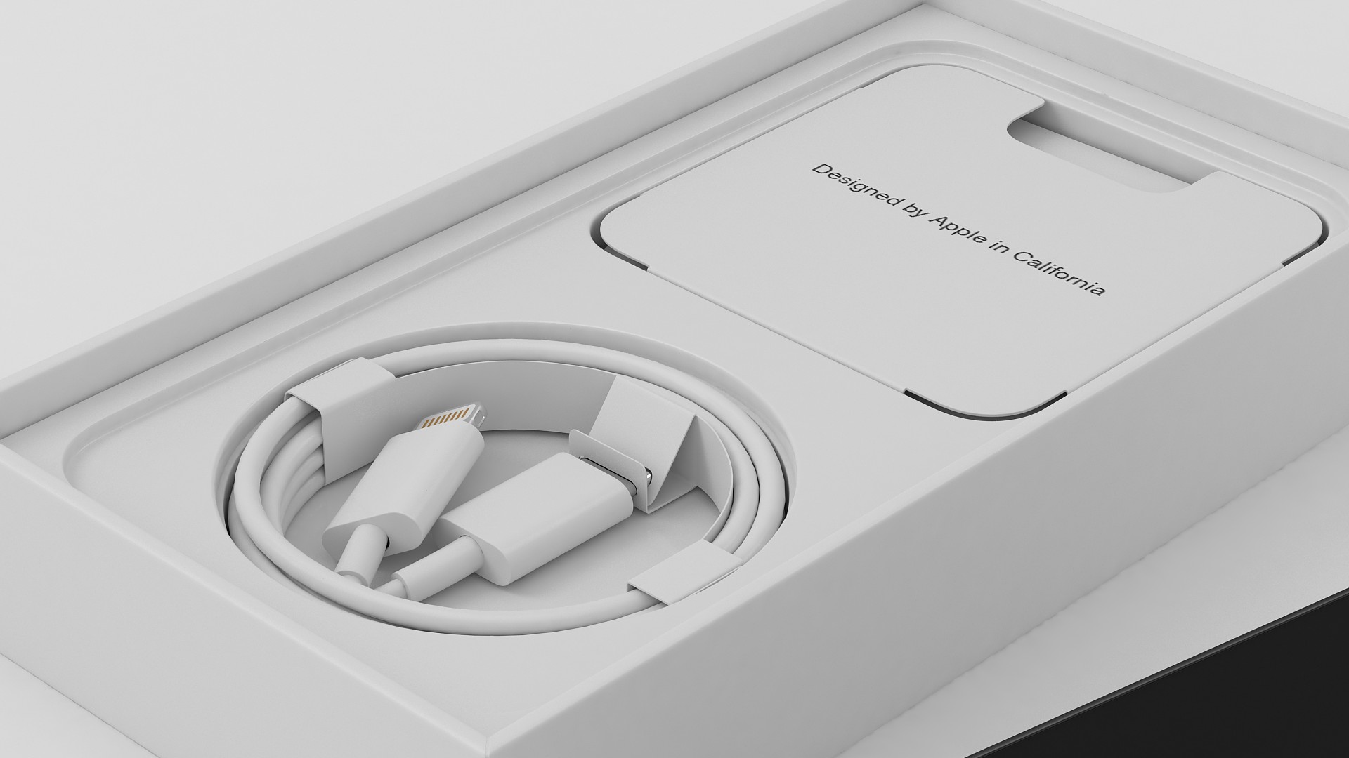 Apple iPhone 12 Unboxed Black 3D model