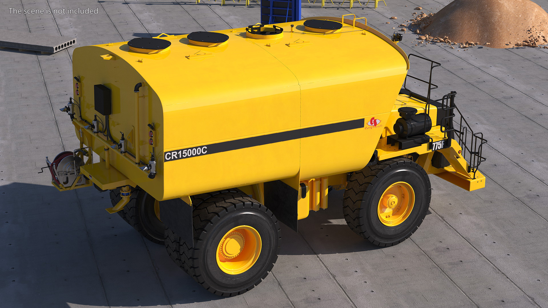CAT 775 Water Truck 3D model