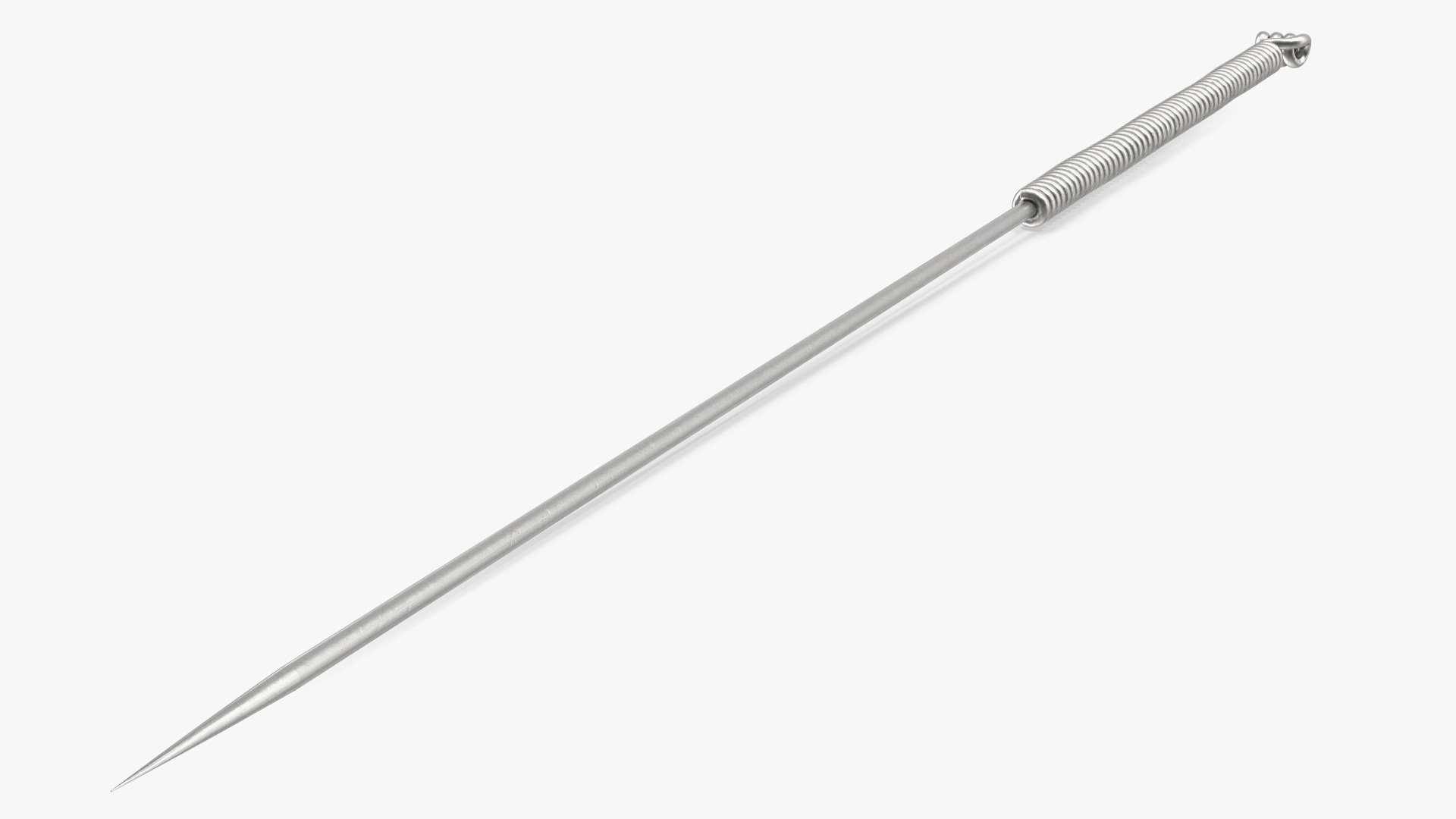 3D Large Acupuncture Needle Silver