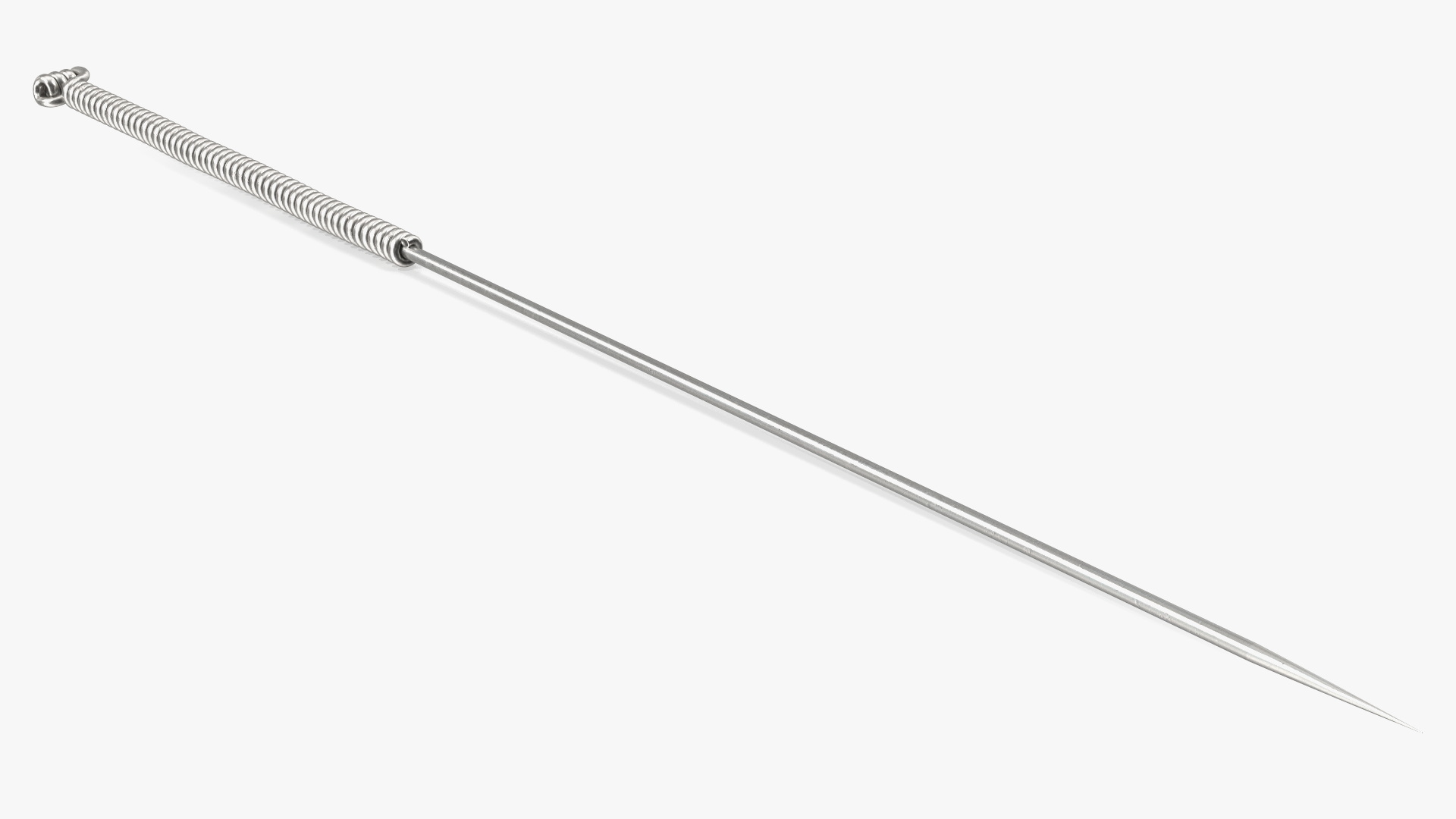 3D Large Acupuncture Needle Silver