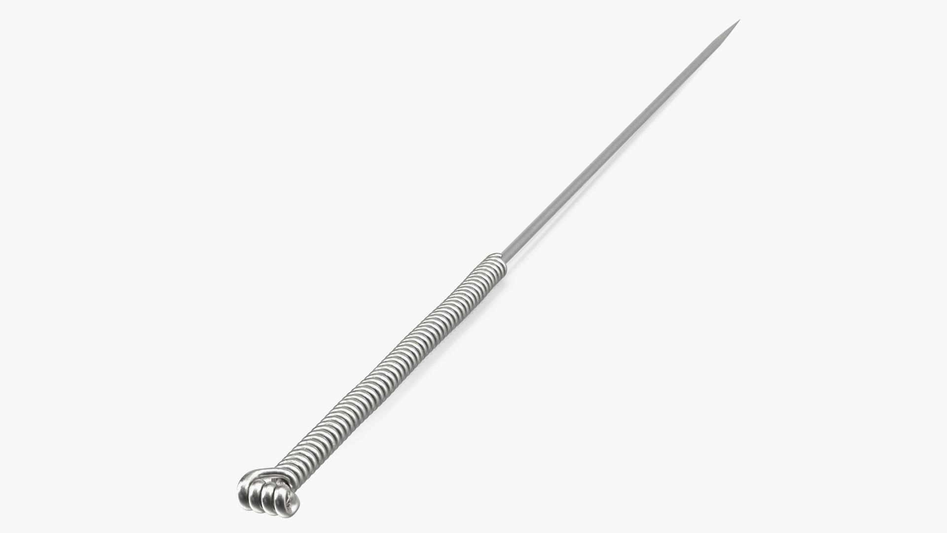 3D Large Acupuncture Needle Silver