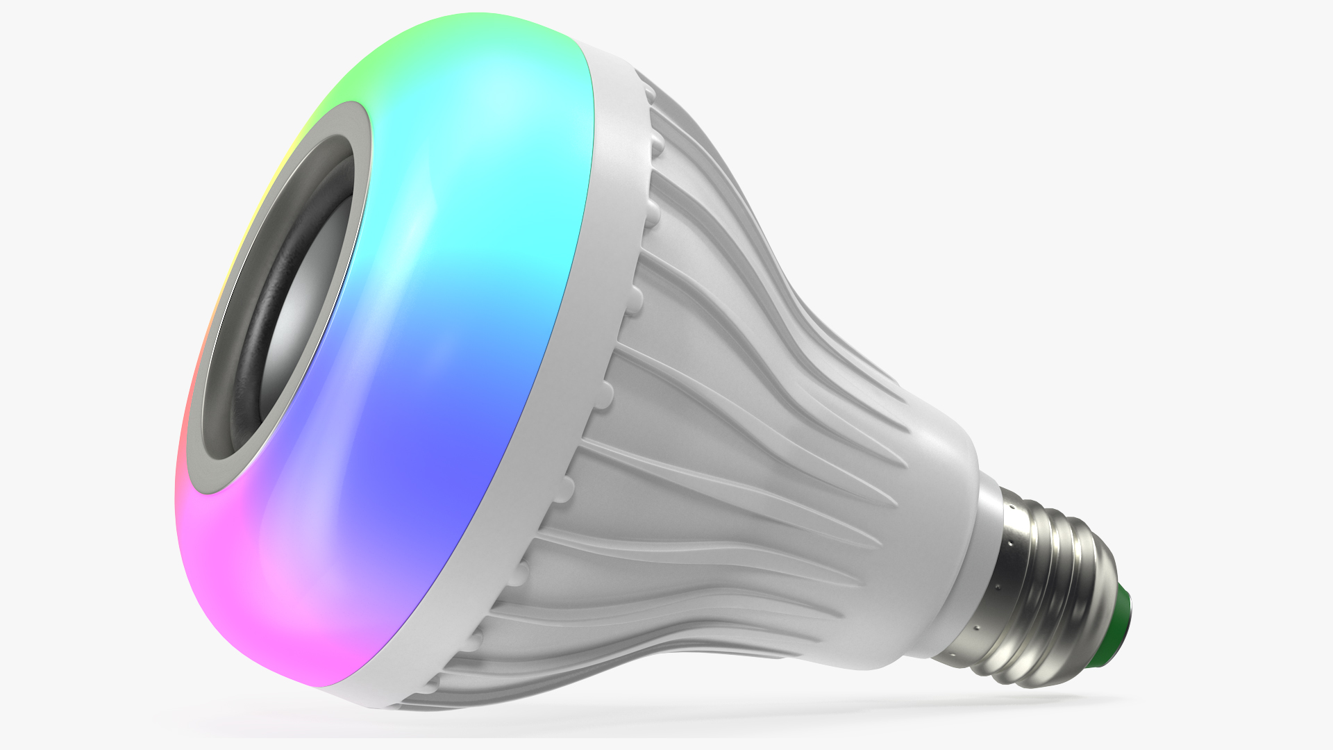 3D Colored Light Bulb Speaker