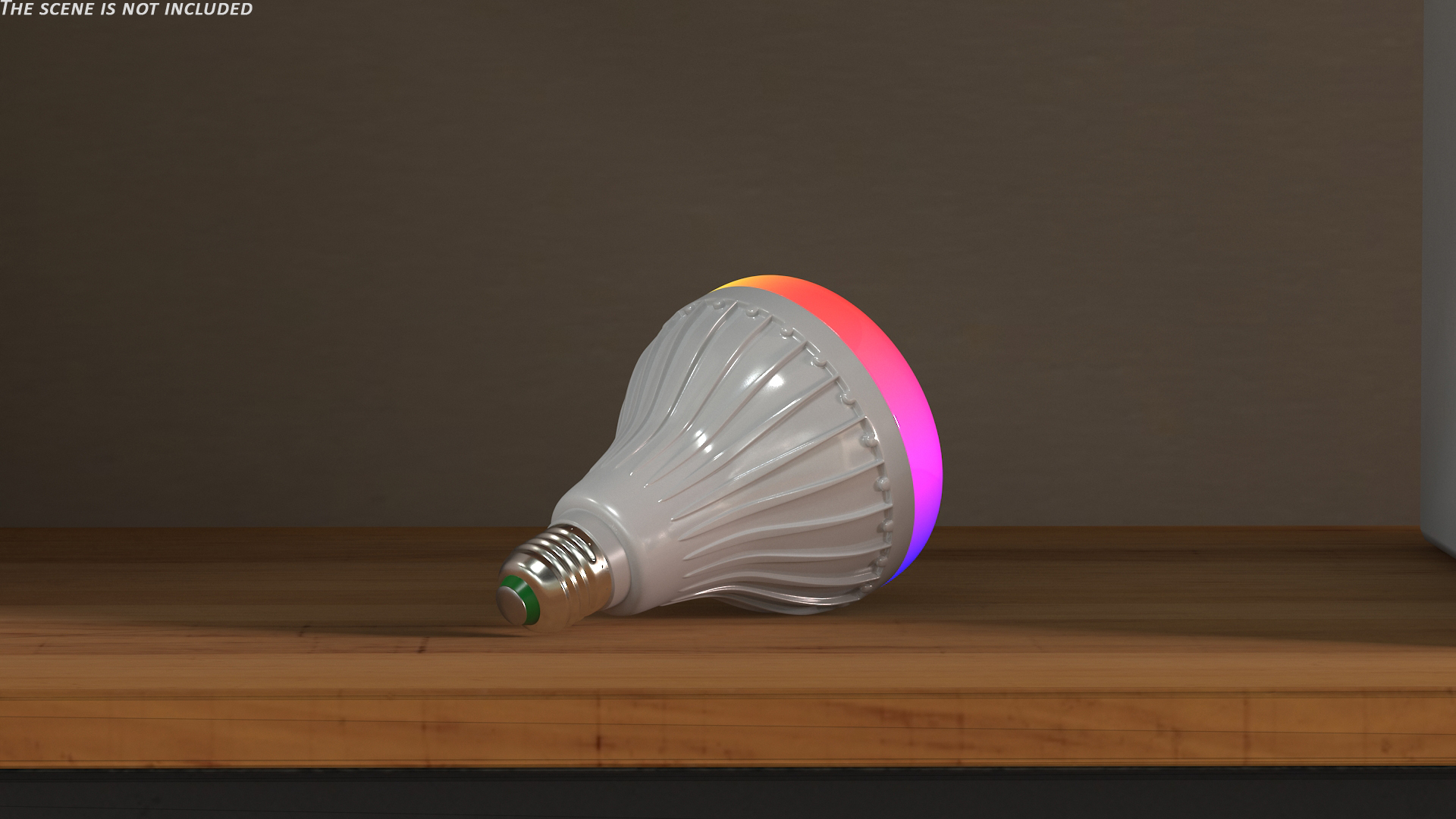 3D Colored Light Bulb Speaker