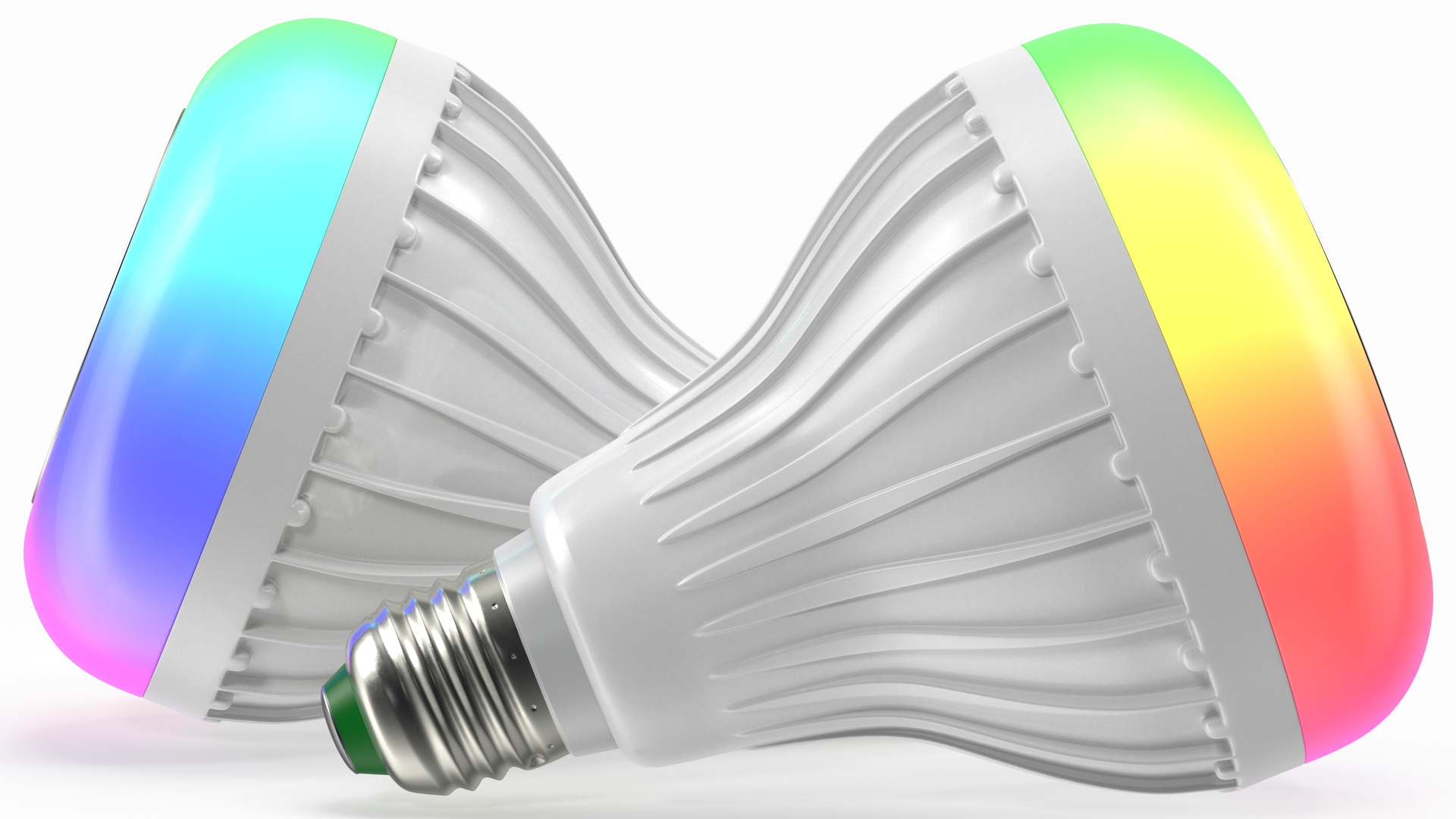 3D Colored Light Bulb Speaker