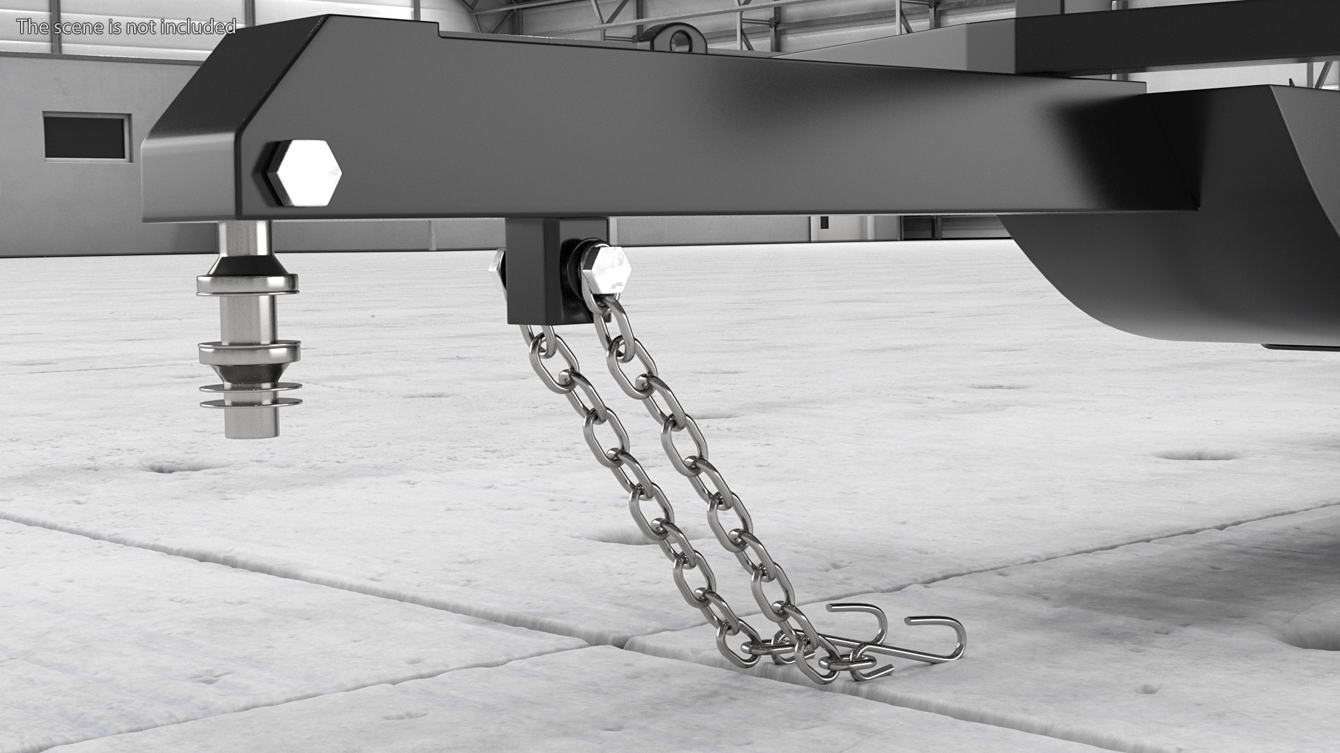 3D Folding Motorcycle Trailer