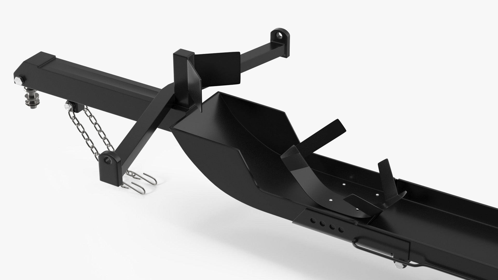 3D Folding Motorcycle Trailer