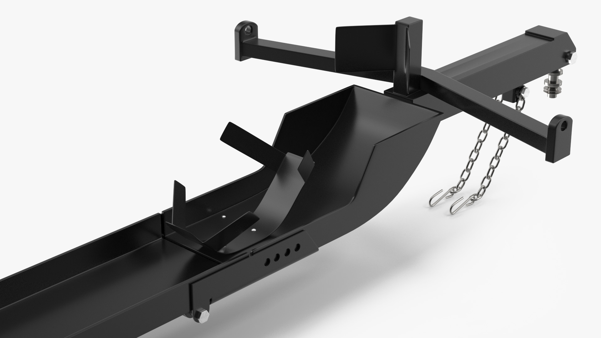 3D Folding Motorcycle Trailer