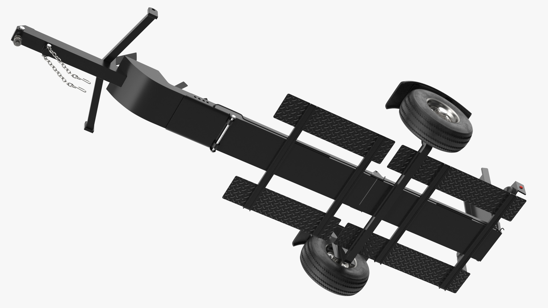 3D Folding Motorcycle Trailer