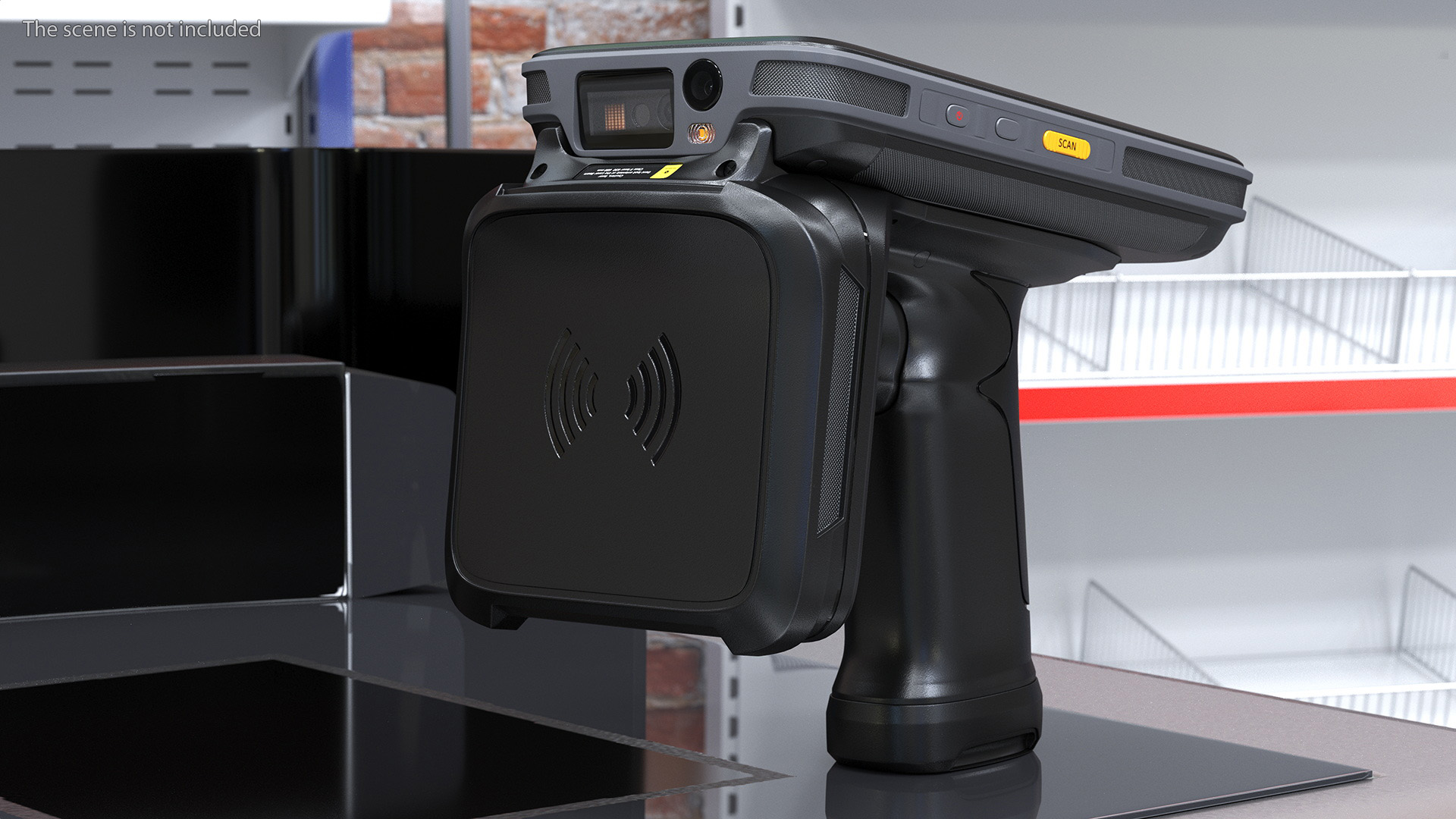 Chainway Wireless Barcode Reader 3D