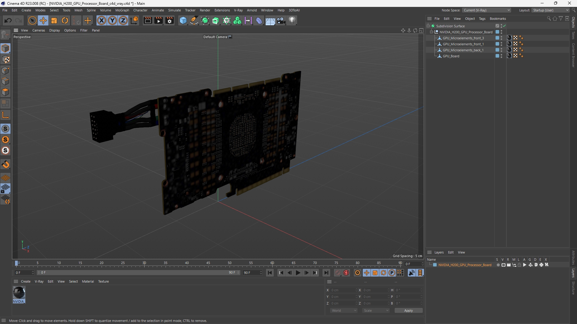 NVIDIA H200 GPU Processor Board - view 12