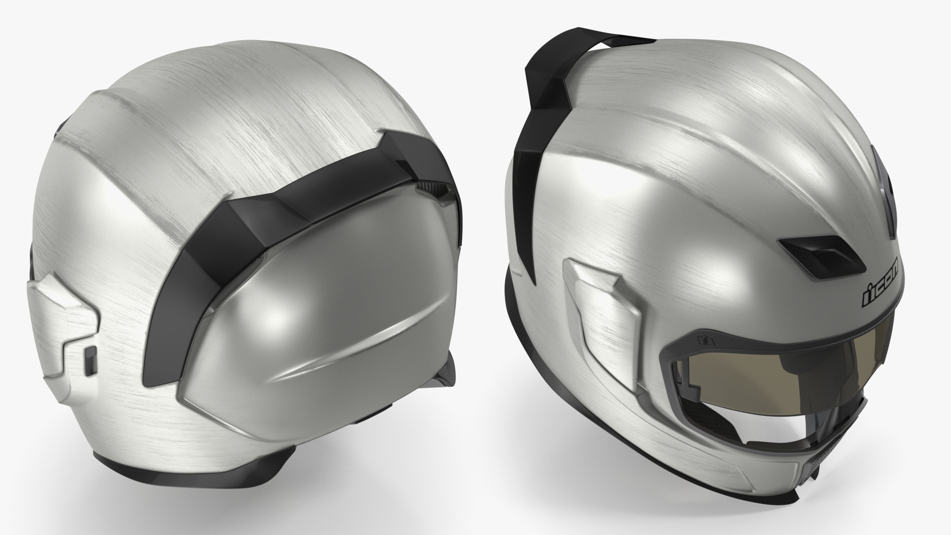 3D Motorcycle Helmet Icon Airflite Quicksilver model