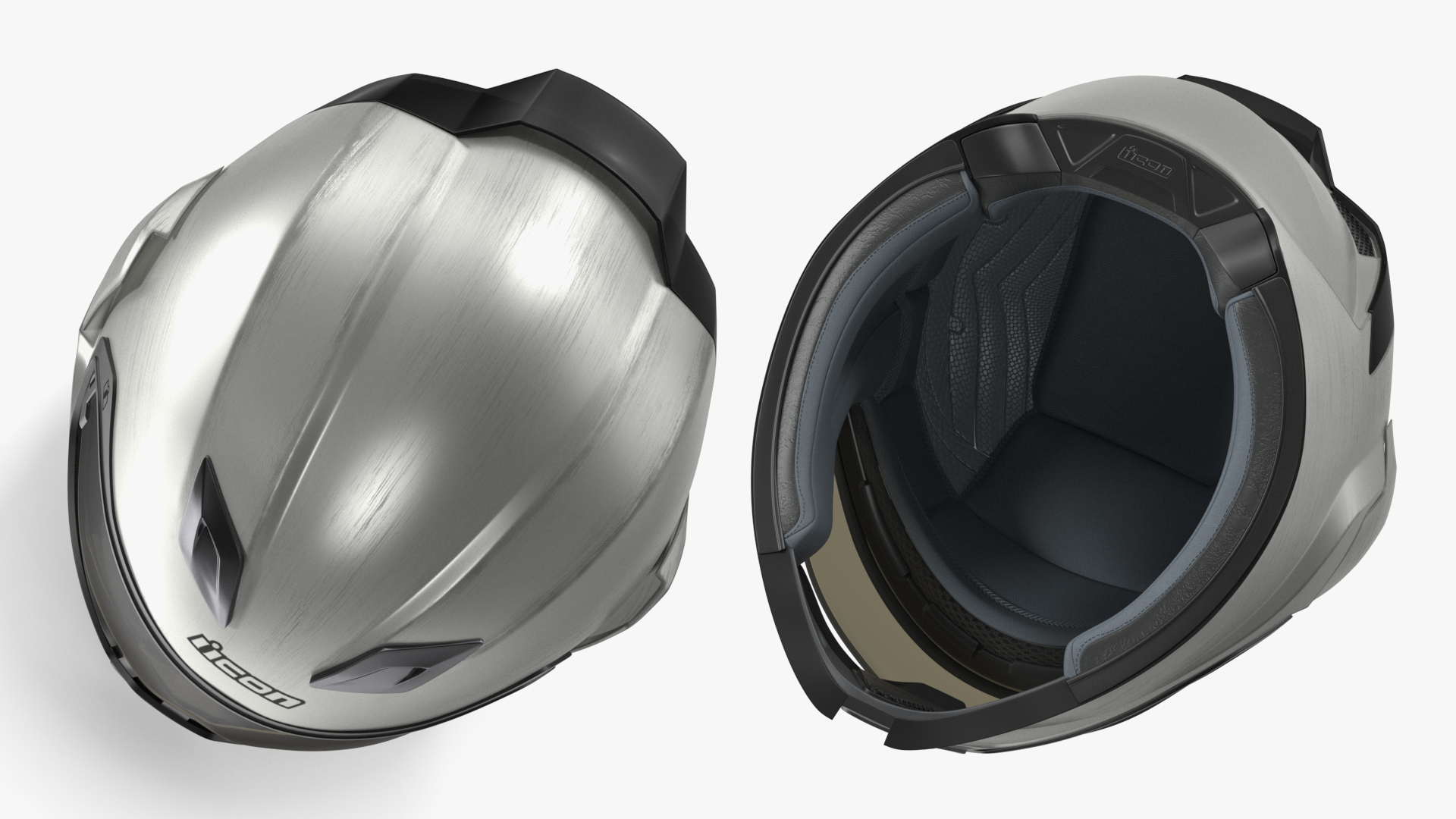3D Motorcycle Helmet Icon Airflite Quicksilver model