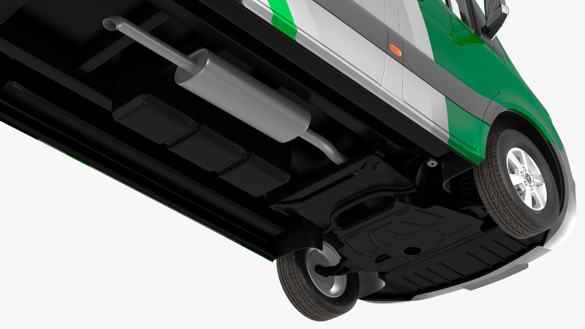 3D model 2019 Mercedes Sprinter Van Your Brand  Rigged