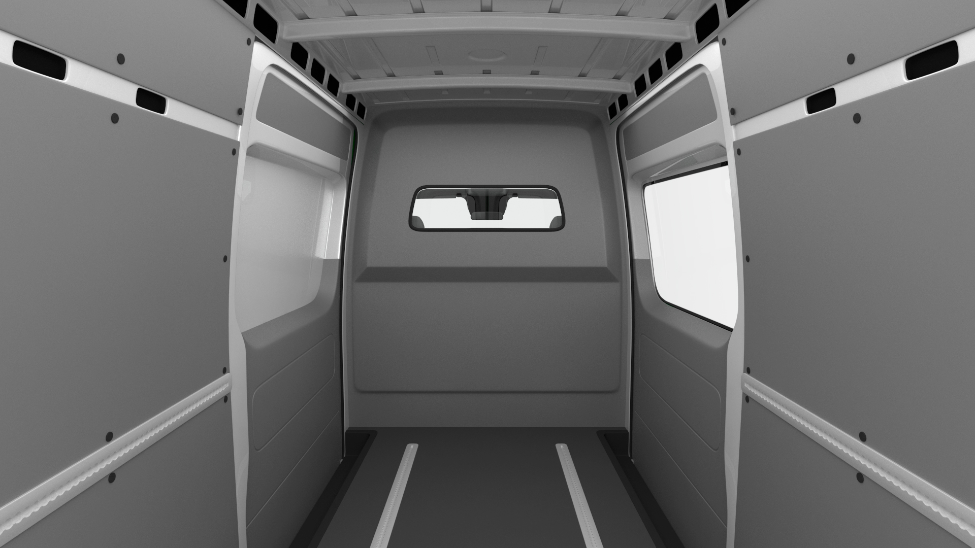 3D model 2019 Mercedes Sprinter Van Your Brand  Rigged