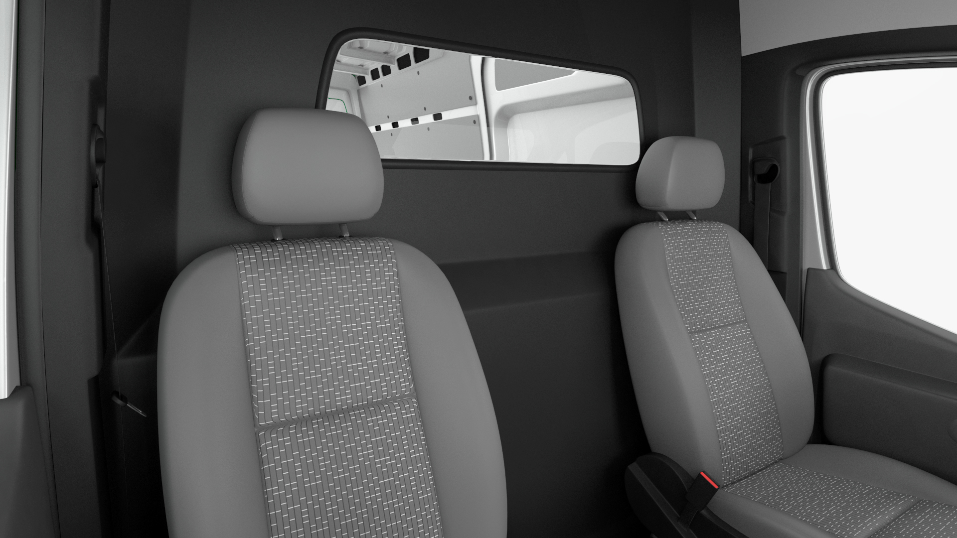 3D model 2019 Mercedes Sprinter Van Your Brand  Rigged